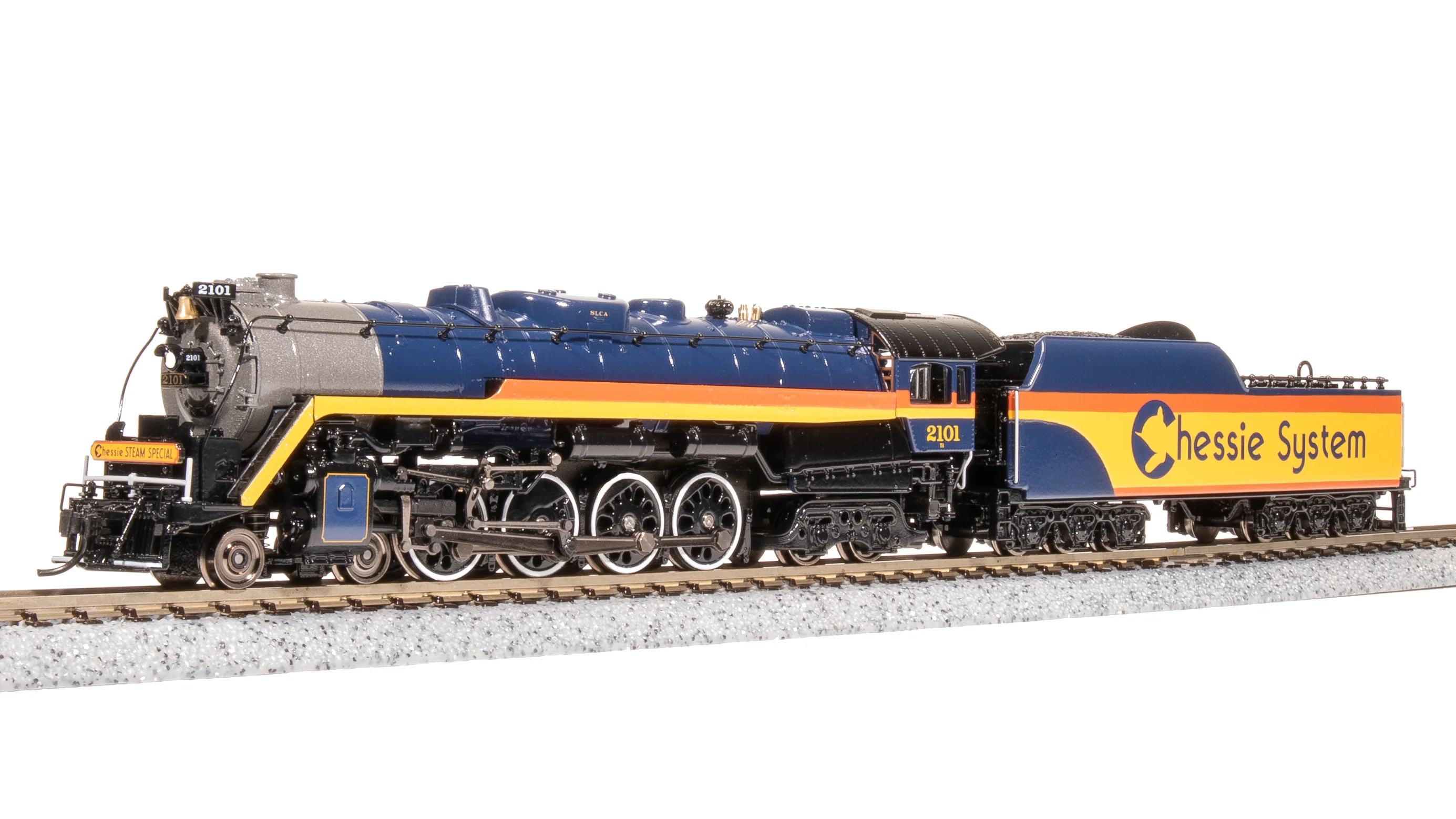 7406 Reading T1 4-8-4, Chessie Steam Special #2101, Paragon4 Sound/DC/DCC, Smoke, N - Image 5