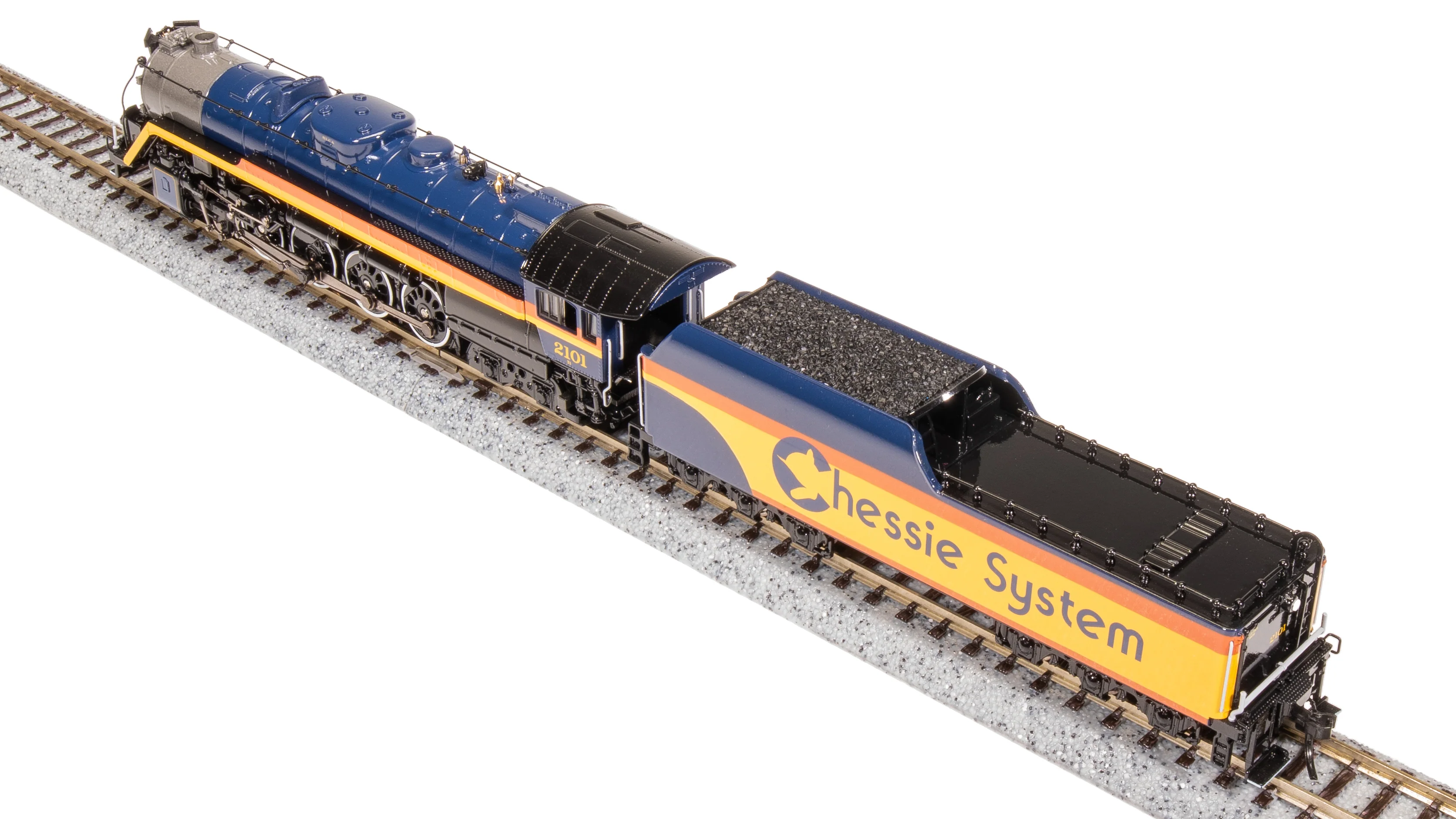 7406 Reading T1 4-8-4, Chessie Steam Special #2101, Paragon4 Sound/DC/DCC, Smoke, N - Image 10
