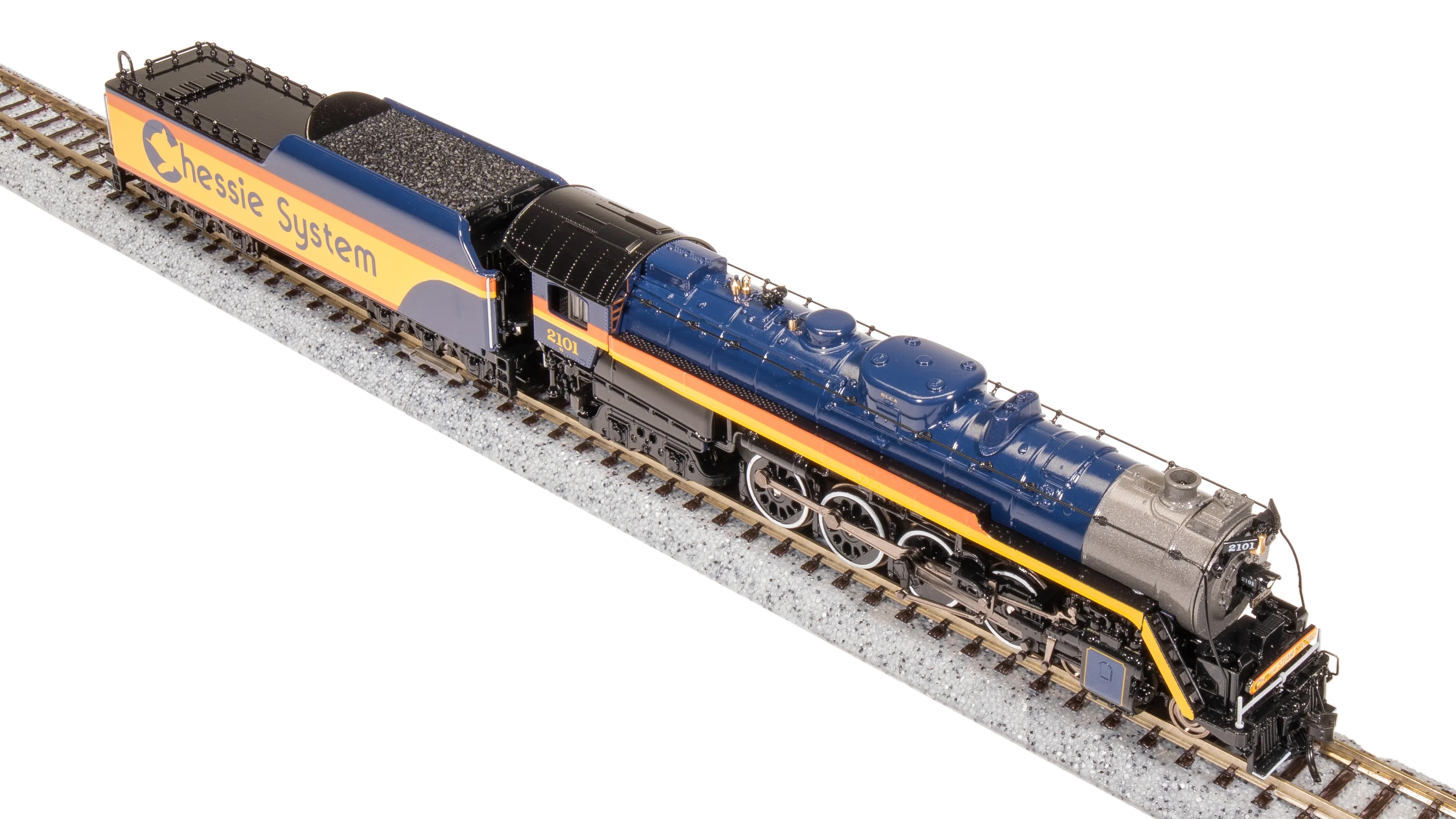 7406 Reading T1 4-8-4, Chessie Steam Special #2101, Paragon4 Sound/DC/DCC, Smoke, N - Image 9