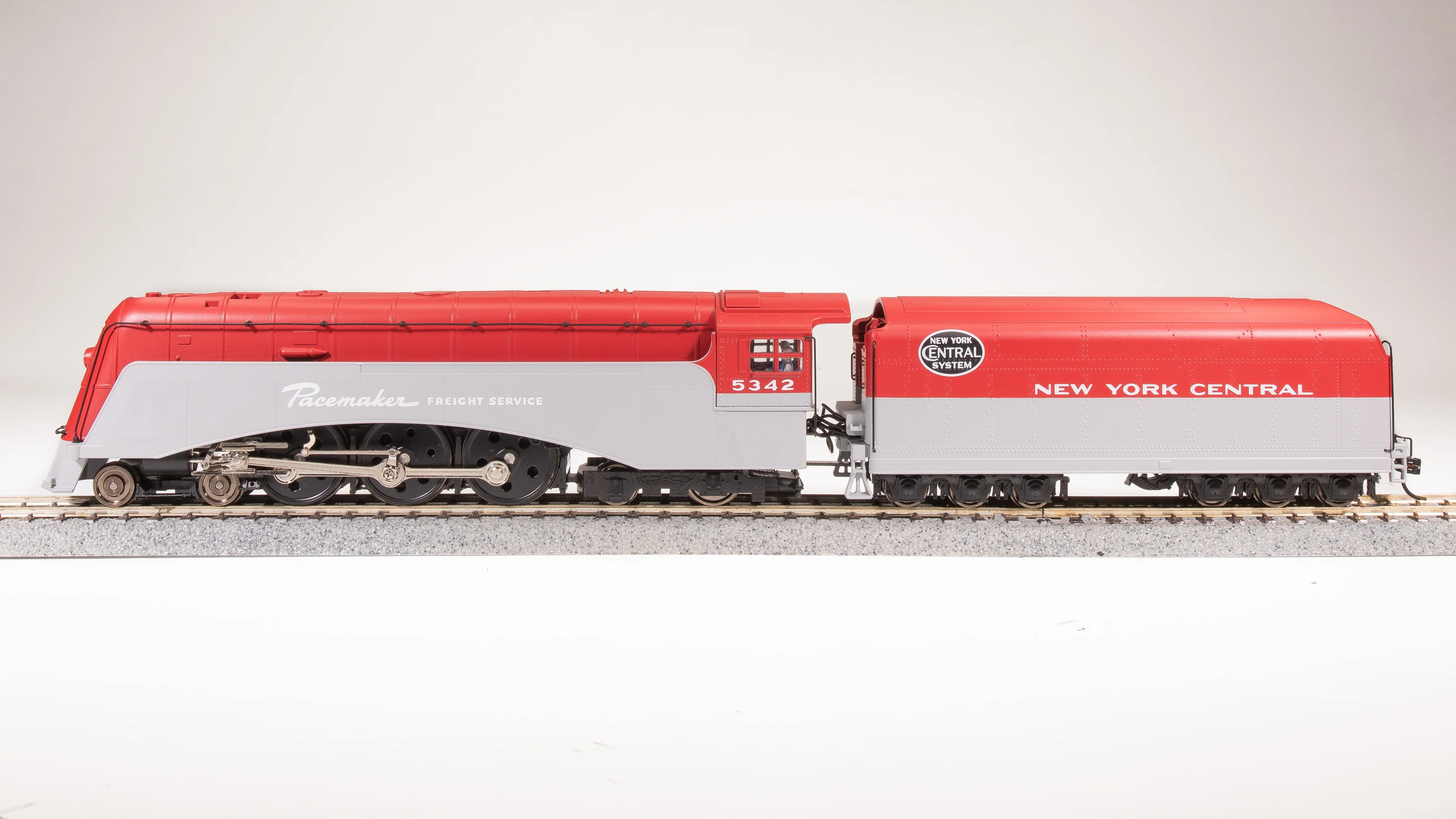 2806 NYC Commodore Vanderbilt Hudson, #5342, Pacemaker Scheme w/ Black Logo, Disc Drivers, Paragon4 Sound/DC/DCC, Smoke, HO (Trainworld Exclusive) - Image 3