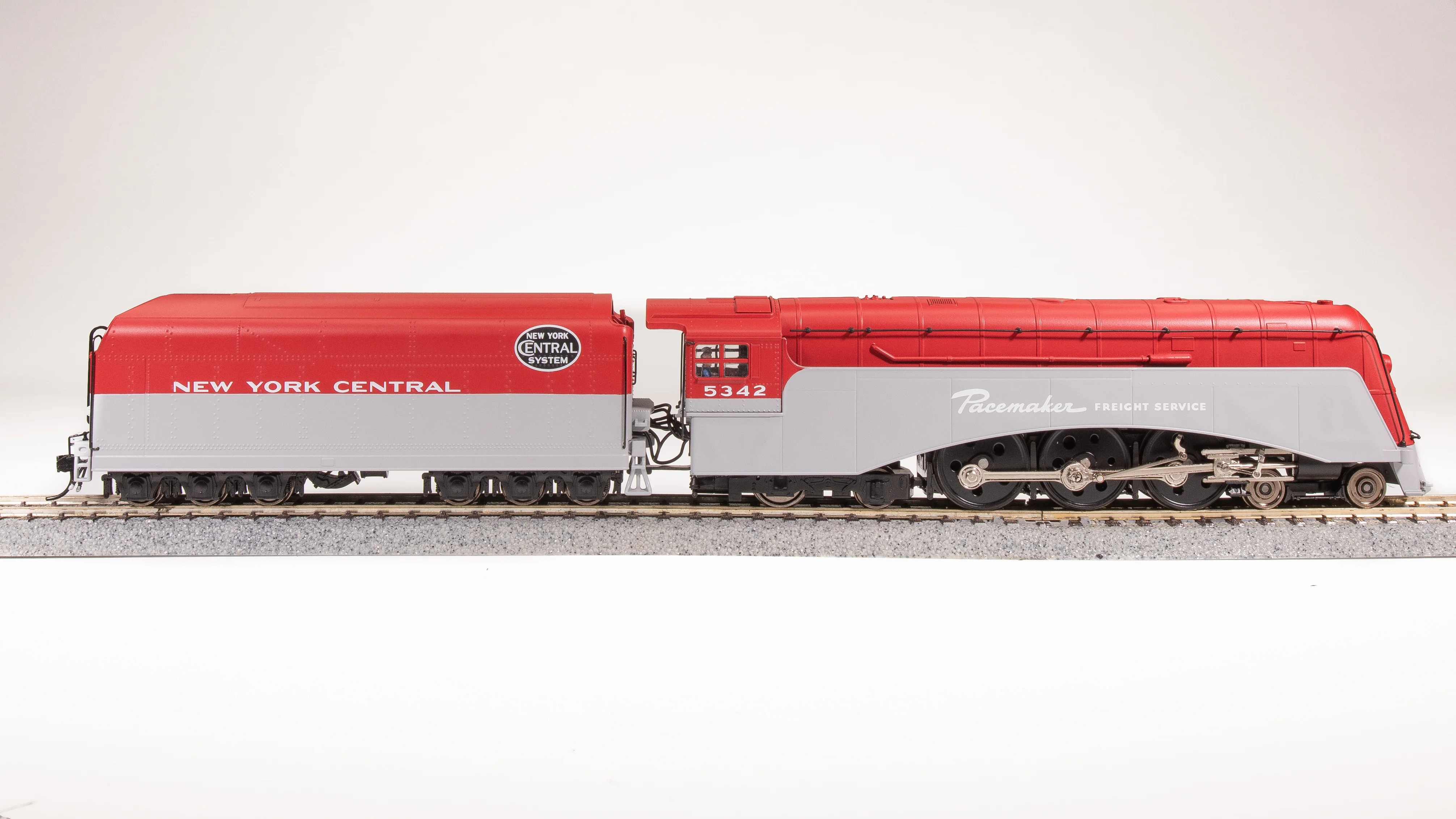 2806 NYC Commodore Vanderbilt Hudson, #5342, Pacemaker Scheme w/ Black Logo, Disc Drivers, Paragon4 Sound/DC/DCC, Smoke, HO (Trainworld Exclusive) - Image 4