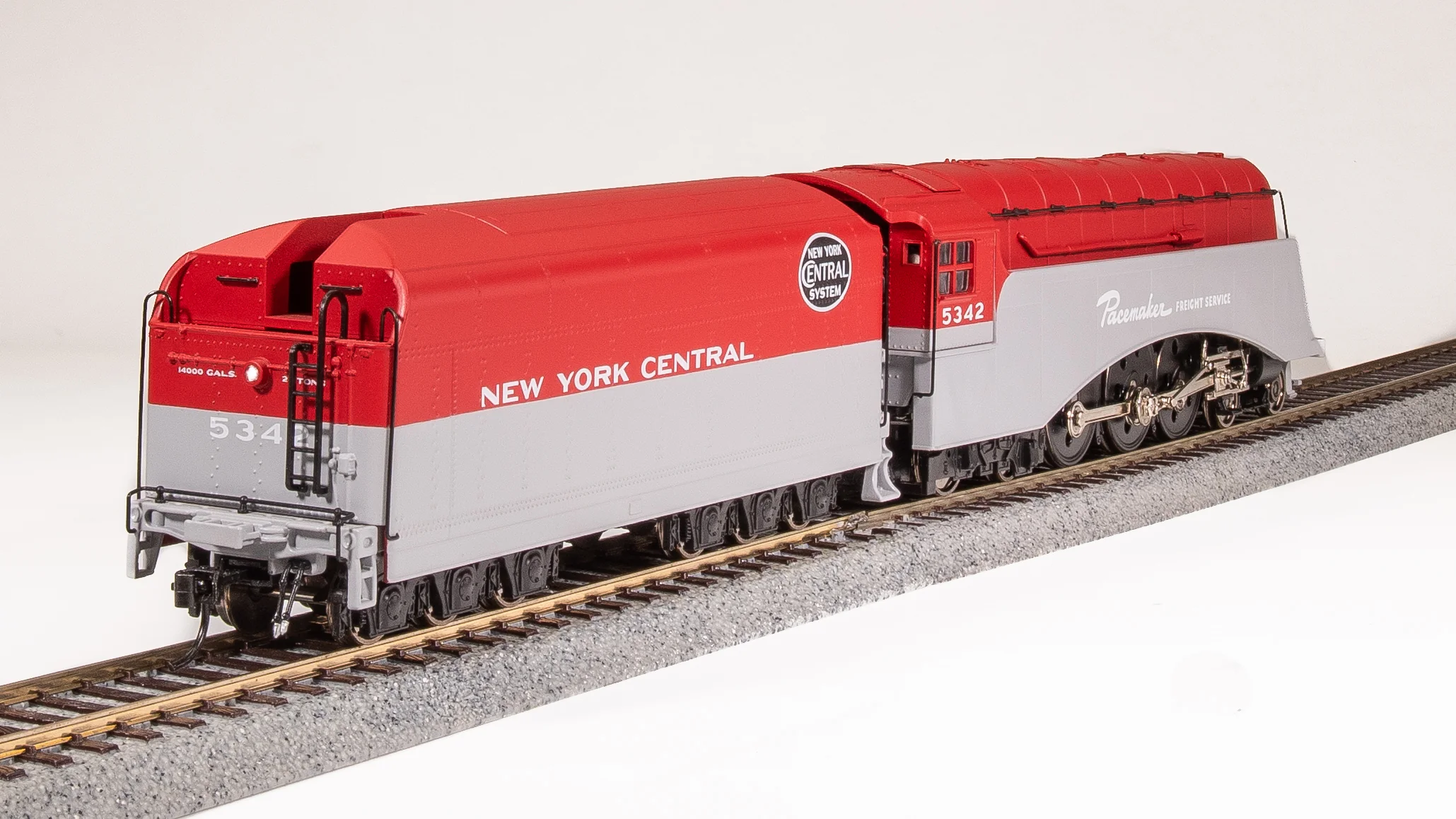 2806 NYC Commodore Vanderbilt Hudson, #5342, Pacemaker Scheme w/ Black Logo, Disc Drivers, Paragon4 Sound/DC/DCC, Smoke, HO (Trainworld Exclusive) - Image 5