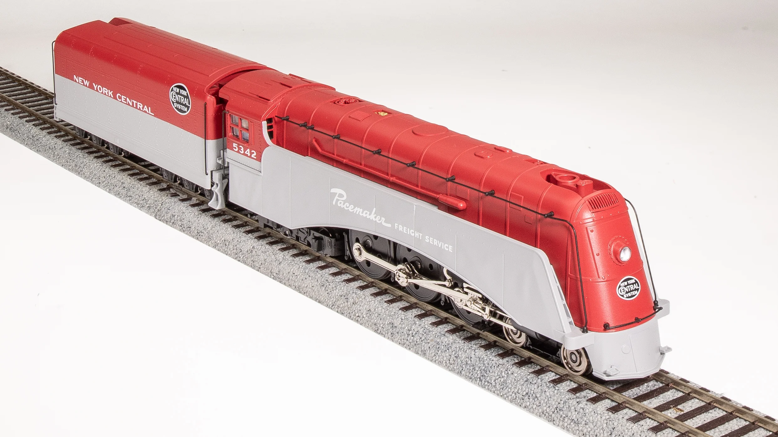 2806 NYC Commodore Vanderbilt Hudson, #5342, Pacemaker Scheme w/ Black Logo, Disc Drivers, Paragon4 Sound/DC/DCC, Smoke, HO (Trainworld Exclusive) - Image 6