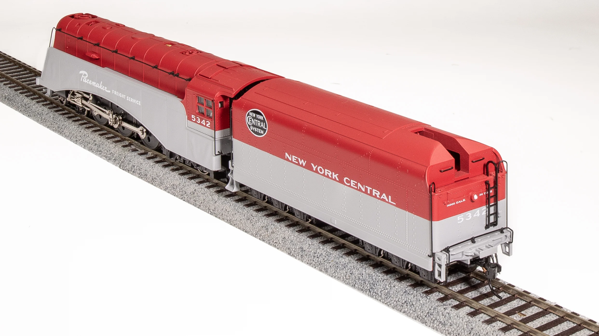 2806 NYC Commodore Vanderbilt Hudson, #5342, Pacemaker Scheme w/ Black Logo, Disc Drivers, Paragon4 Sound/DC/DCC, Smoke, HO (Trainworld Exclusive) - Image 7