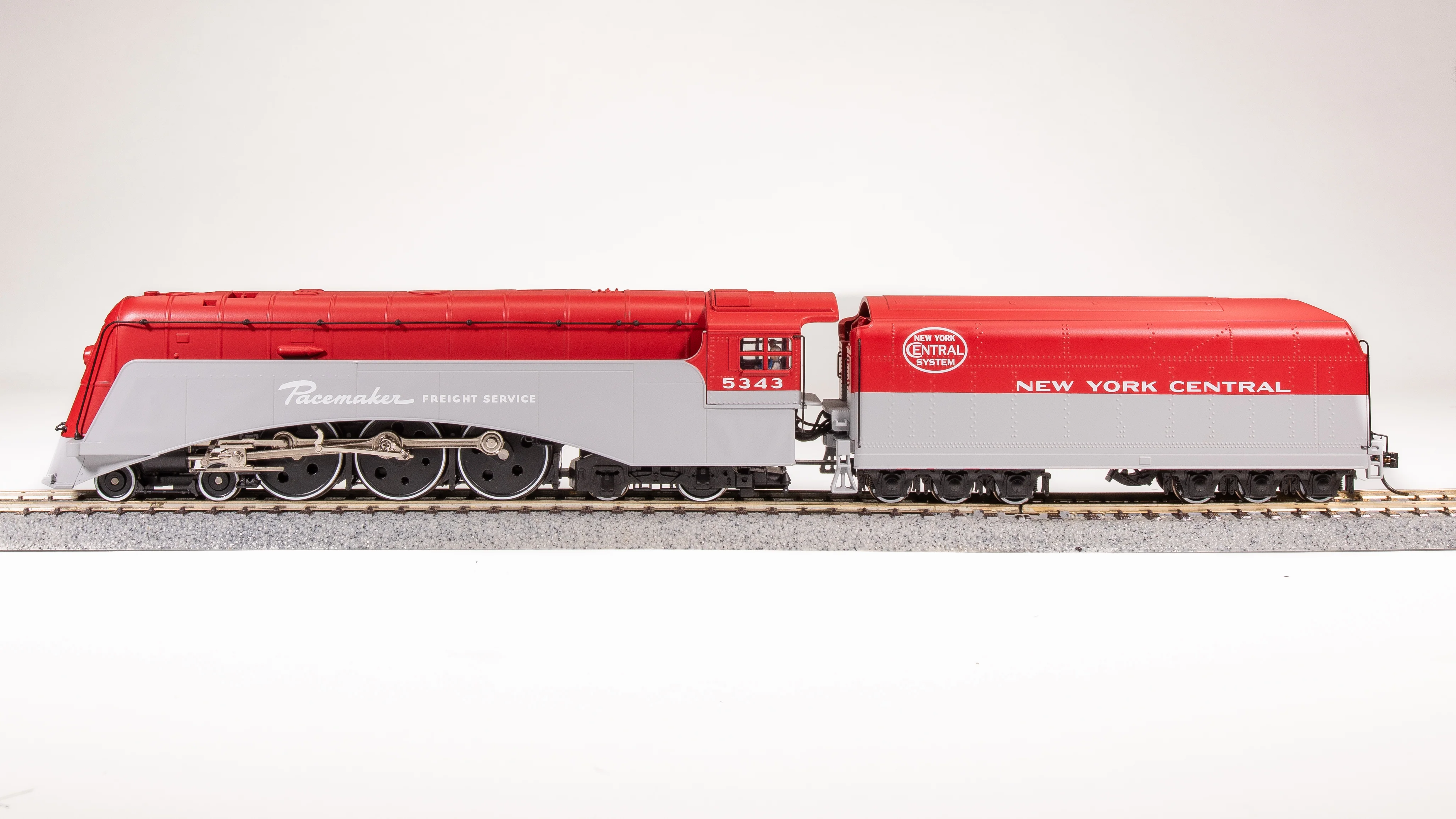 2807 NYC Commodore Vanderbilt Hudson, #5343, Pacemaker Scheme w/ White Logo, Disc Drivers, Paragon4 Sound/DC/DCC, Smoke, HO (Trainworld Exclusive) - Image 3