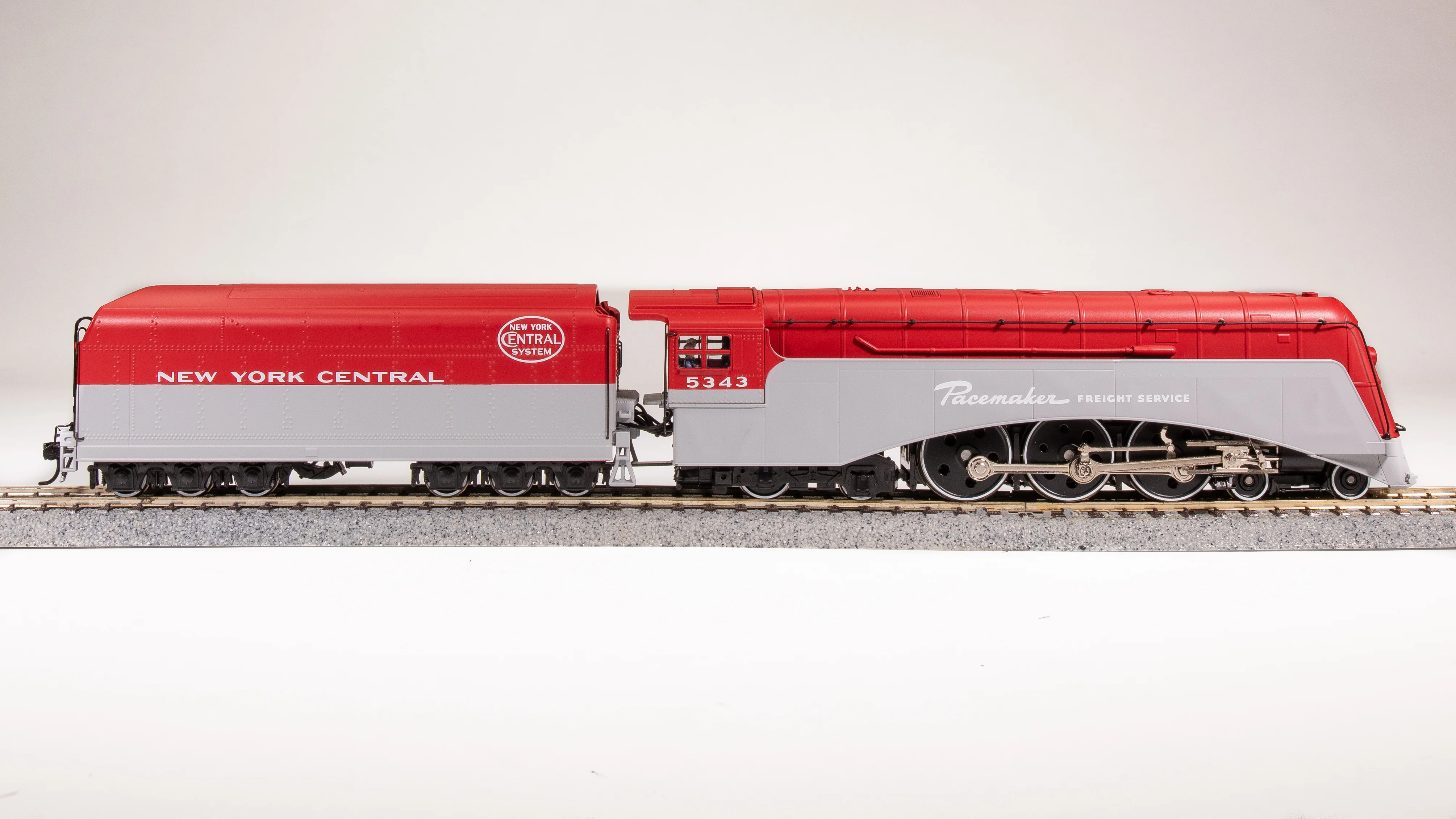 2807 NYC Commodore Vanderbilt Hudson, #5343, Pacemaker Scheme w/ White Logo, Disc Drivers, Paragon4 Sound/DC/DCC, Smoke, HO (Trainworld Exclusive) - Image 4