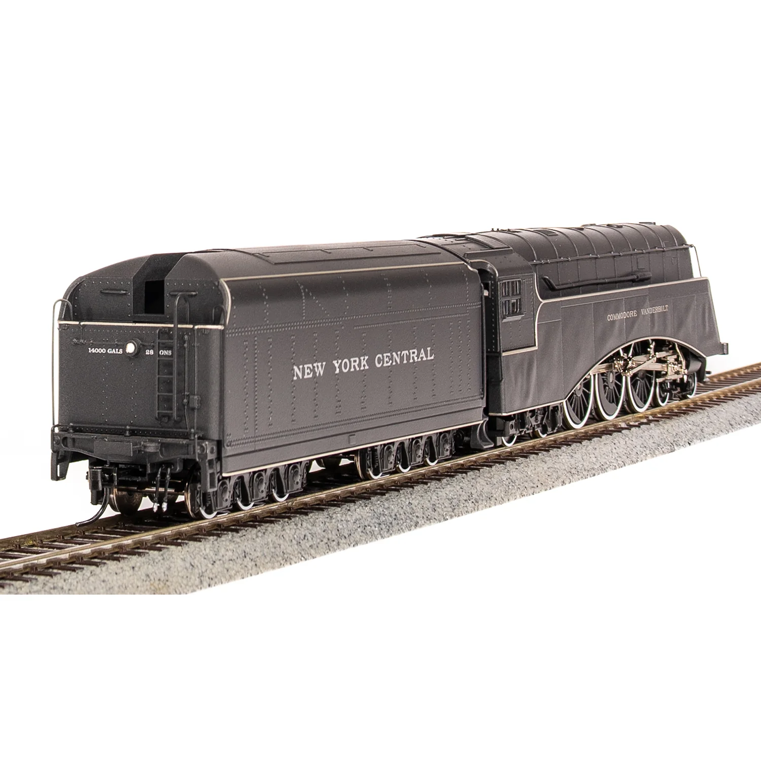 2840 NYC Commodore Vanderbilt Hudson, #5344, Spoked Drivers, Paragon4 Sound/DC/DCC, Smoke, HO - Image 4