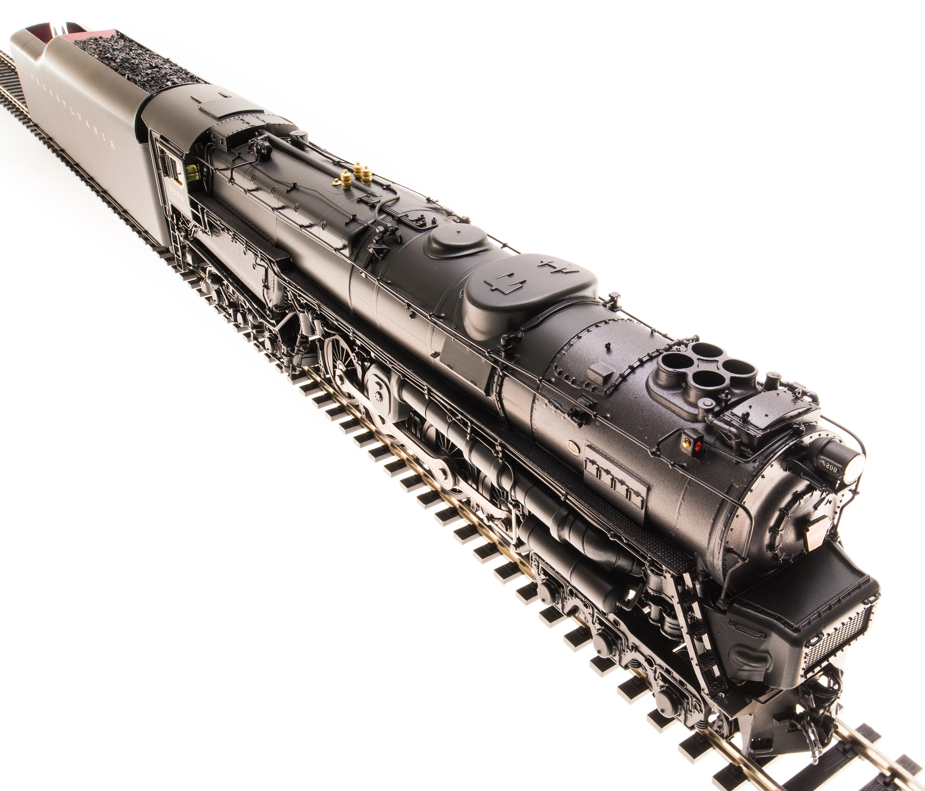 6184 PRR S2 6-8-6 Turbine #6200, as-built version, Paragon4 Sound/DC/DCC, Smoke, HO - Image 4
