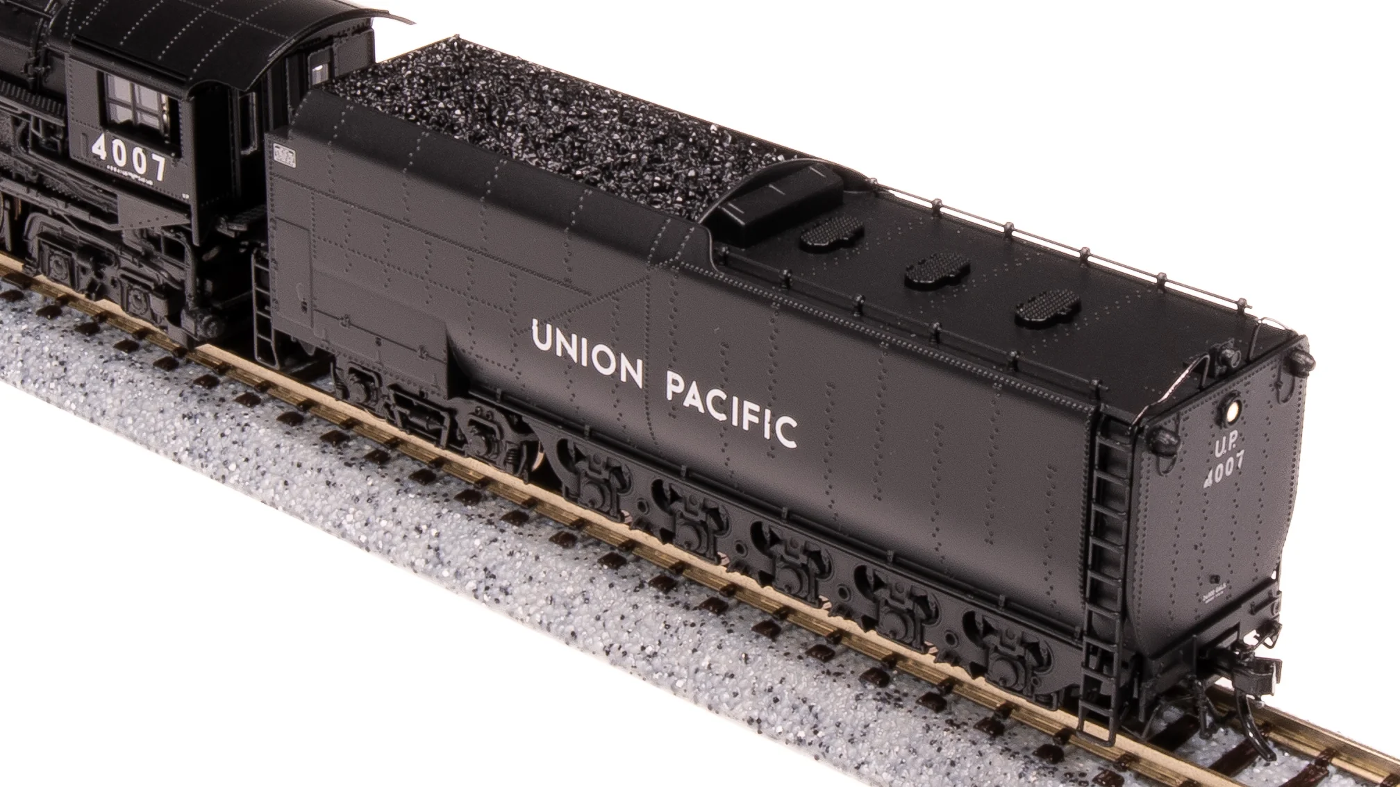 7230 UP Big Boy #4007, 1941, As-Delivered Aftercooler, 25-C-100 Coal Tender, Paragon4 Sound/DC/DCC, Smoke, N - Image 11