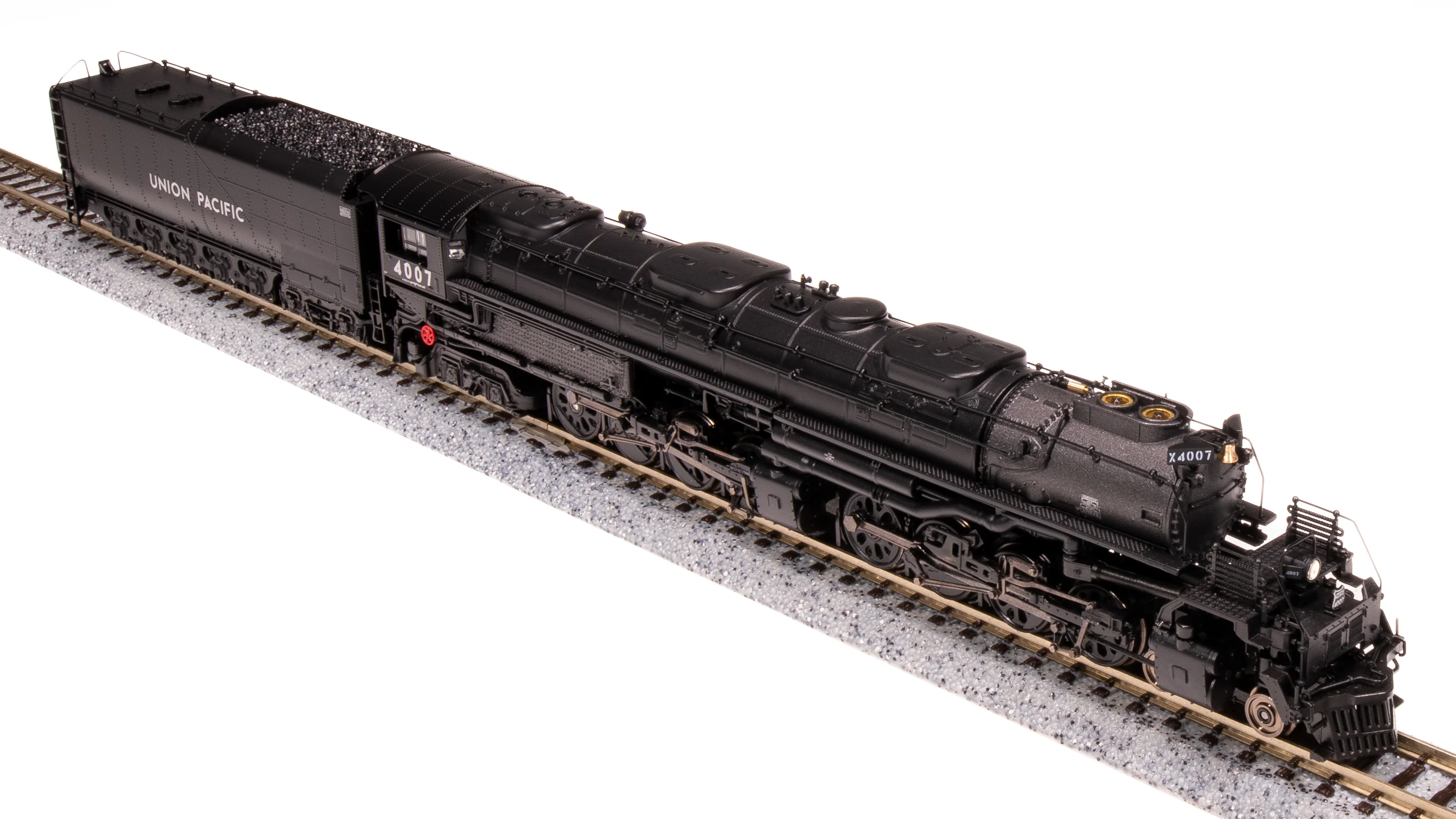 7230 UP Big Boy #4007, 1941, As-Delivered Aftercooler, 25-C-100 Coal Tender, Paragon4 Sound/DC/DCC, Smoke, N - Image 7