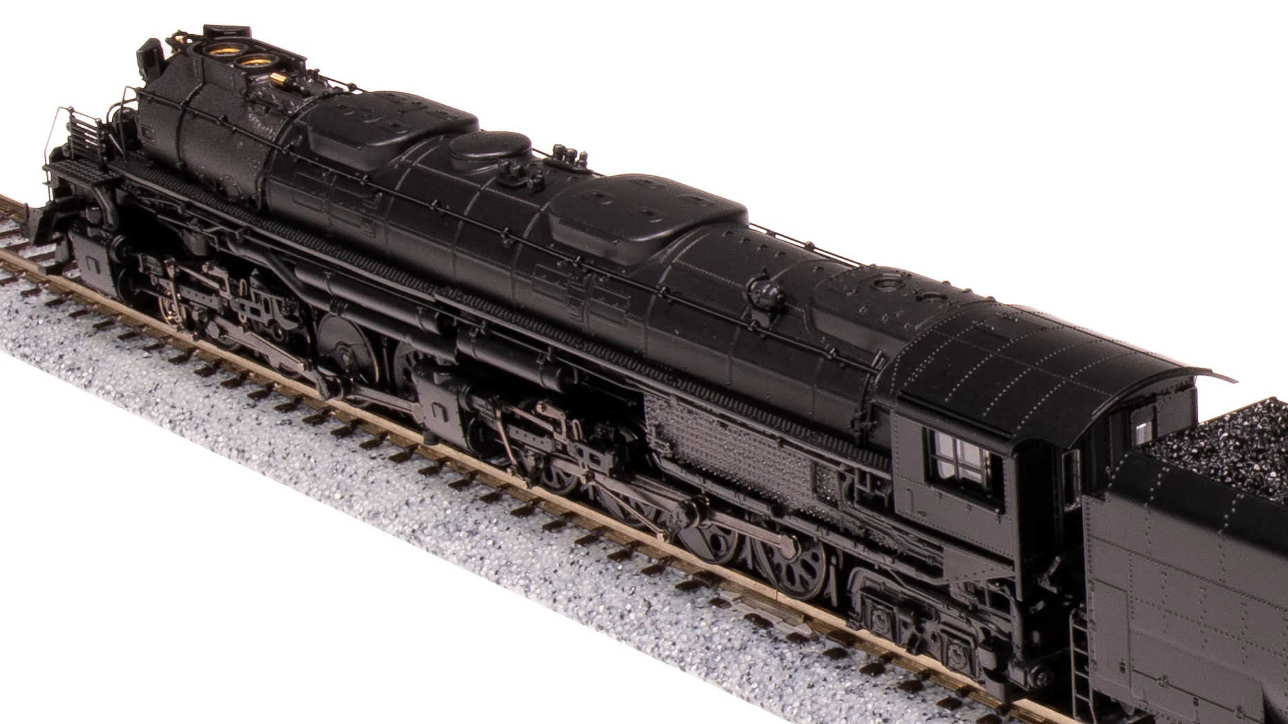 7232 UP Big Boy, Unlettered, 1941, As-Delivered Aftercooler, 25-C-100 Coal Tender, Paragon4 Sound/DC/DCC, Smoke, N - Image 11