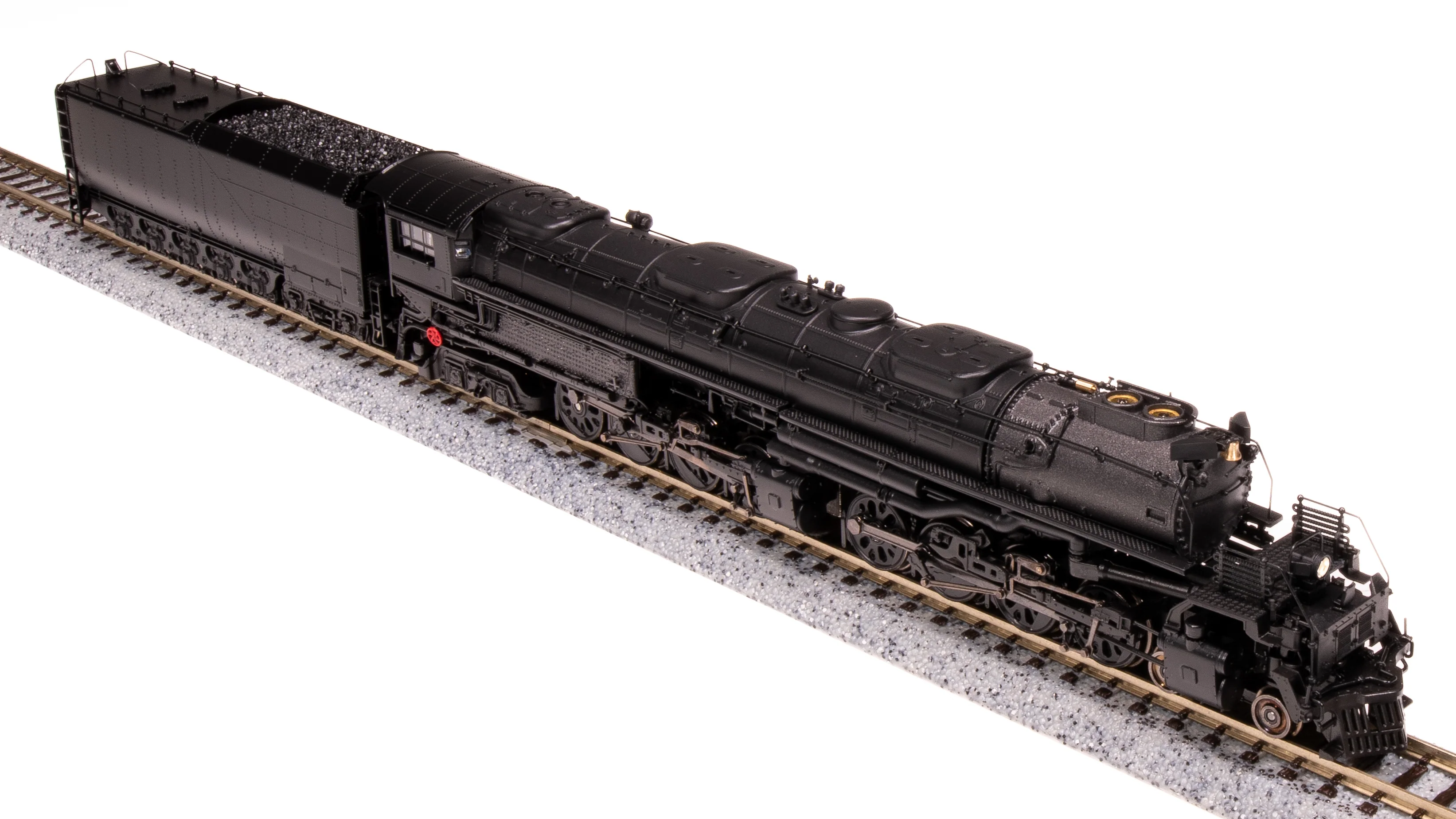 7232 UP Big Boy, Unlettered, 1941, As-Delivered Aftercooler, 25-C-100 Coal Tender, Paragon4 Sound/DC/DCC, Smoke, N - Image 7