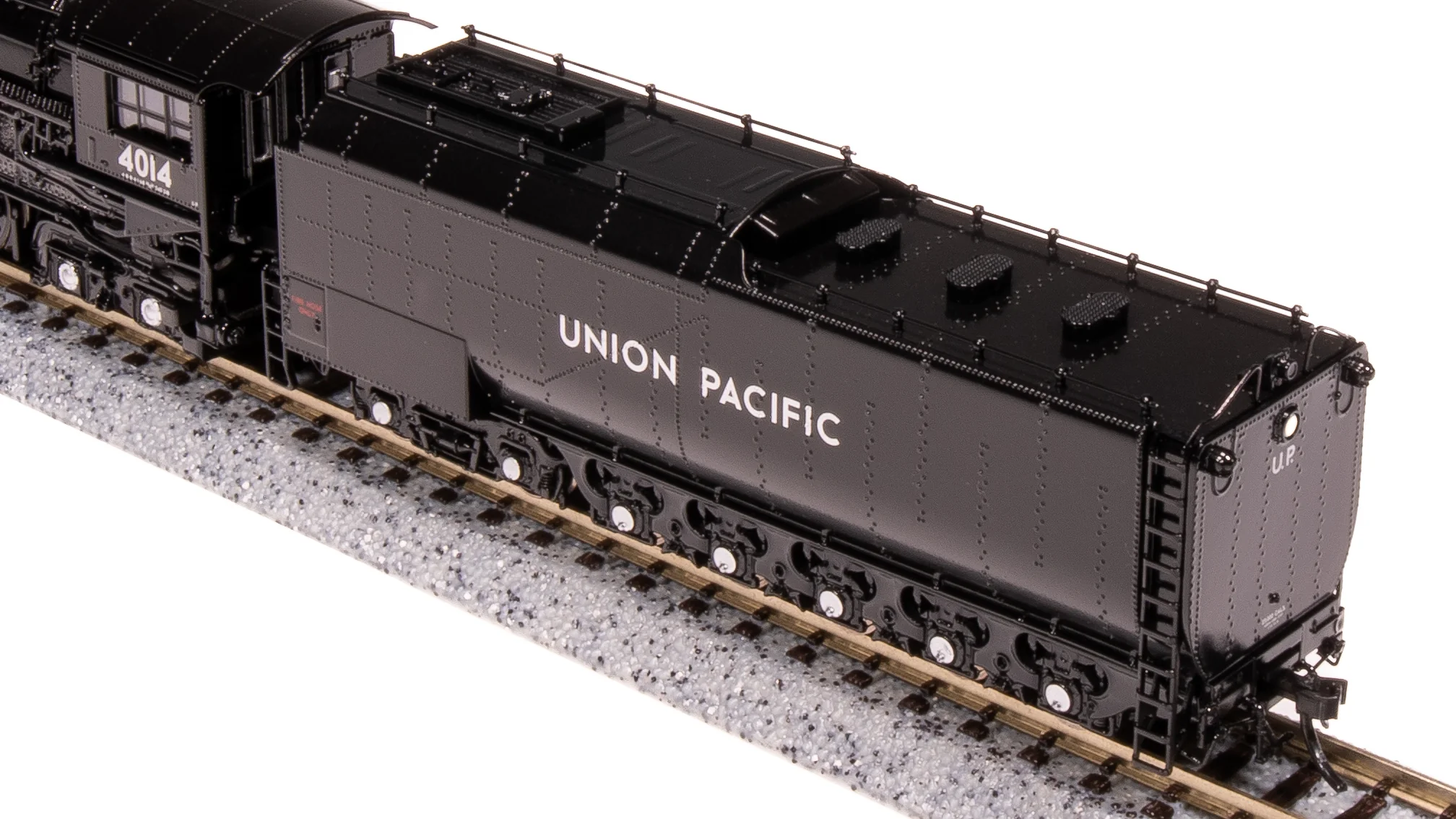 7237 UP Big Boy #4014, Promontory Excursion, Glossy Finish, Challenger Excursion Tender, Paragon4 Sound/DC/DCC, Smoke, N - Image 12