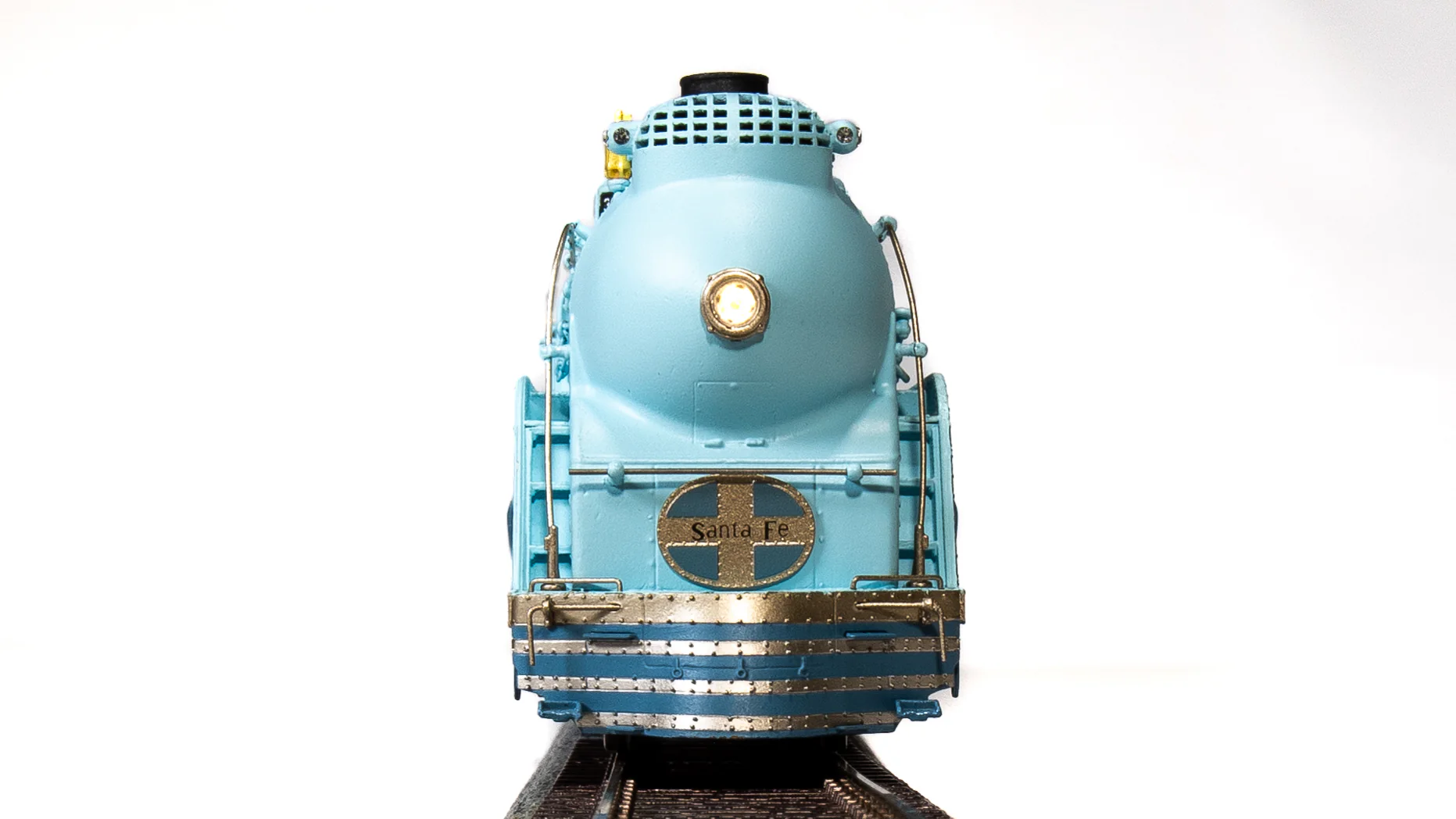 7350 ATSF Blue Goose, #3460, As-Delivered w/ 3460 on side of tender, Paragon4 Sound/DC/DCC, Smoke, HO - Image 10