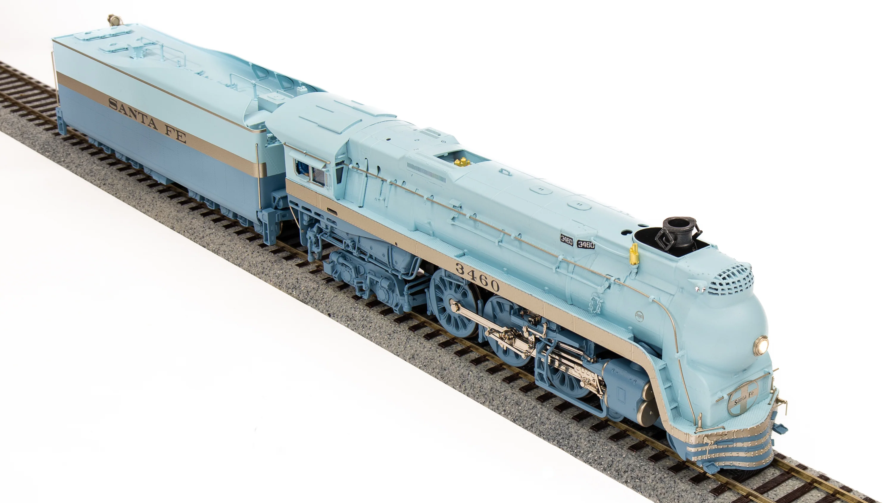 7355 ATSF Blue Goose, #3460, 1951 - 1953 Appearance, Paragon4 Sound/DC/DCC, Smoke, HO - Image 5