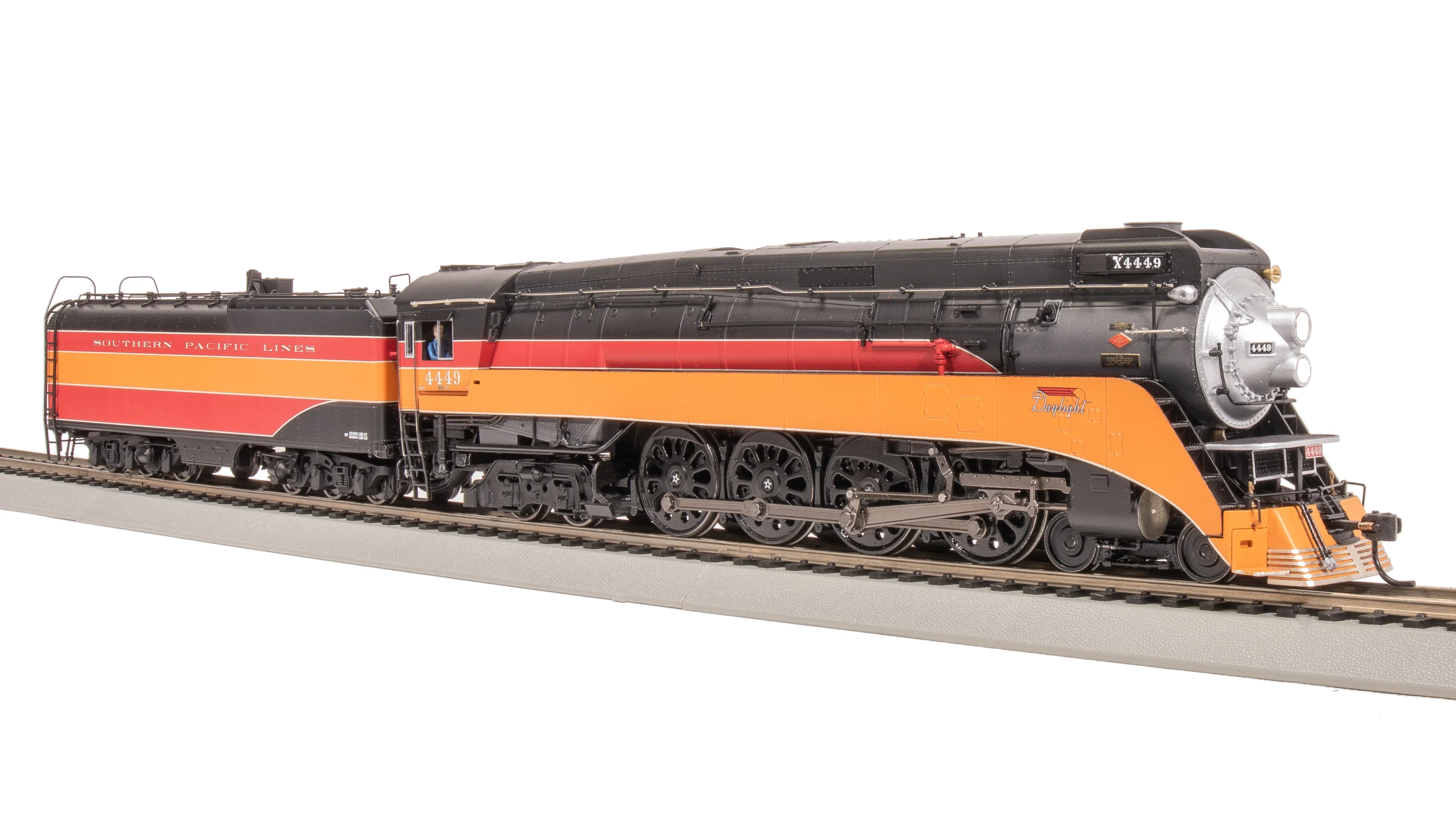 7610 Southern Pacific GS-4, #4449, Modern Excursion, Daylight Paint, Paragon4 Sound/DC/DCC, Smoke, HO - Image 7