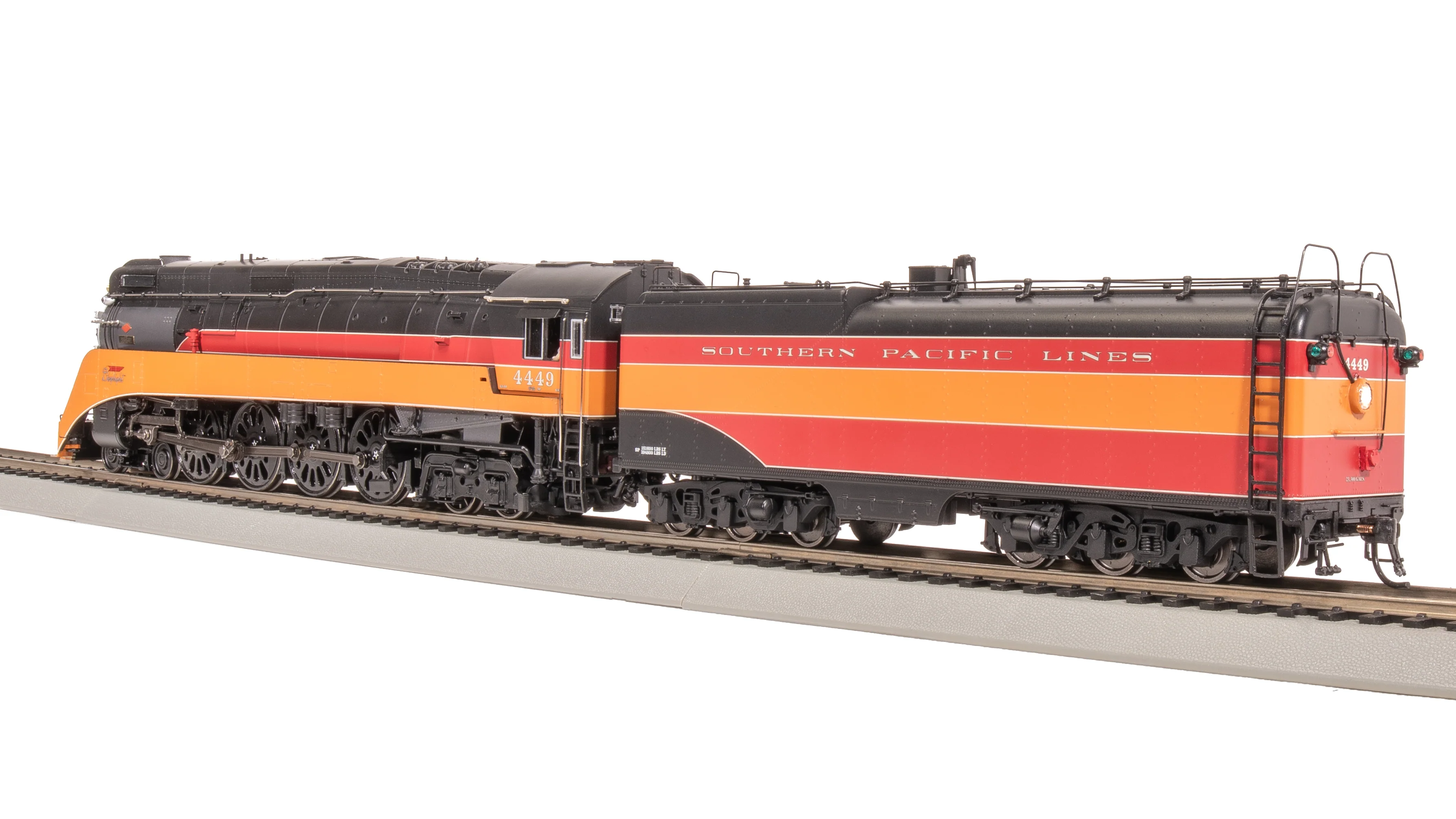 7610 Southern Pacific GS-4, #4449, Modern Excursion, Daylight Paint, Paragon4 Sound/DC/DCC, Smoke, HO - Image 8