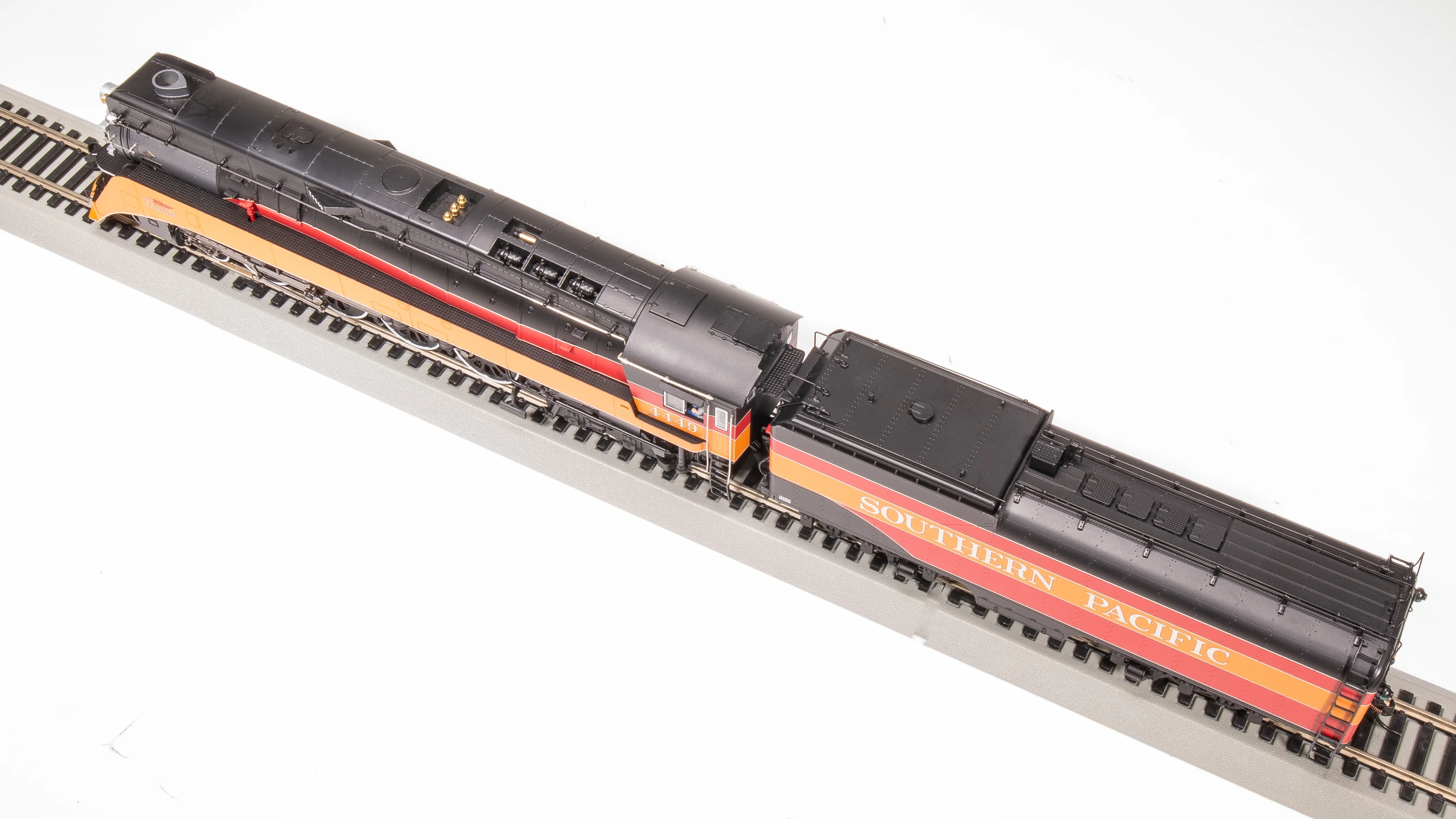 7611 Southern Pacific GS-4, #4449, 1981-2000 Excursion, Daylight Paint, Paragon4 Sound/DC/DCC, Smoke, HO - Image 12