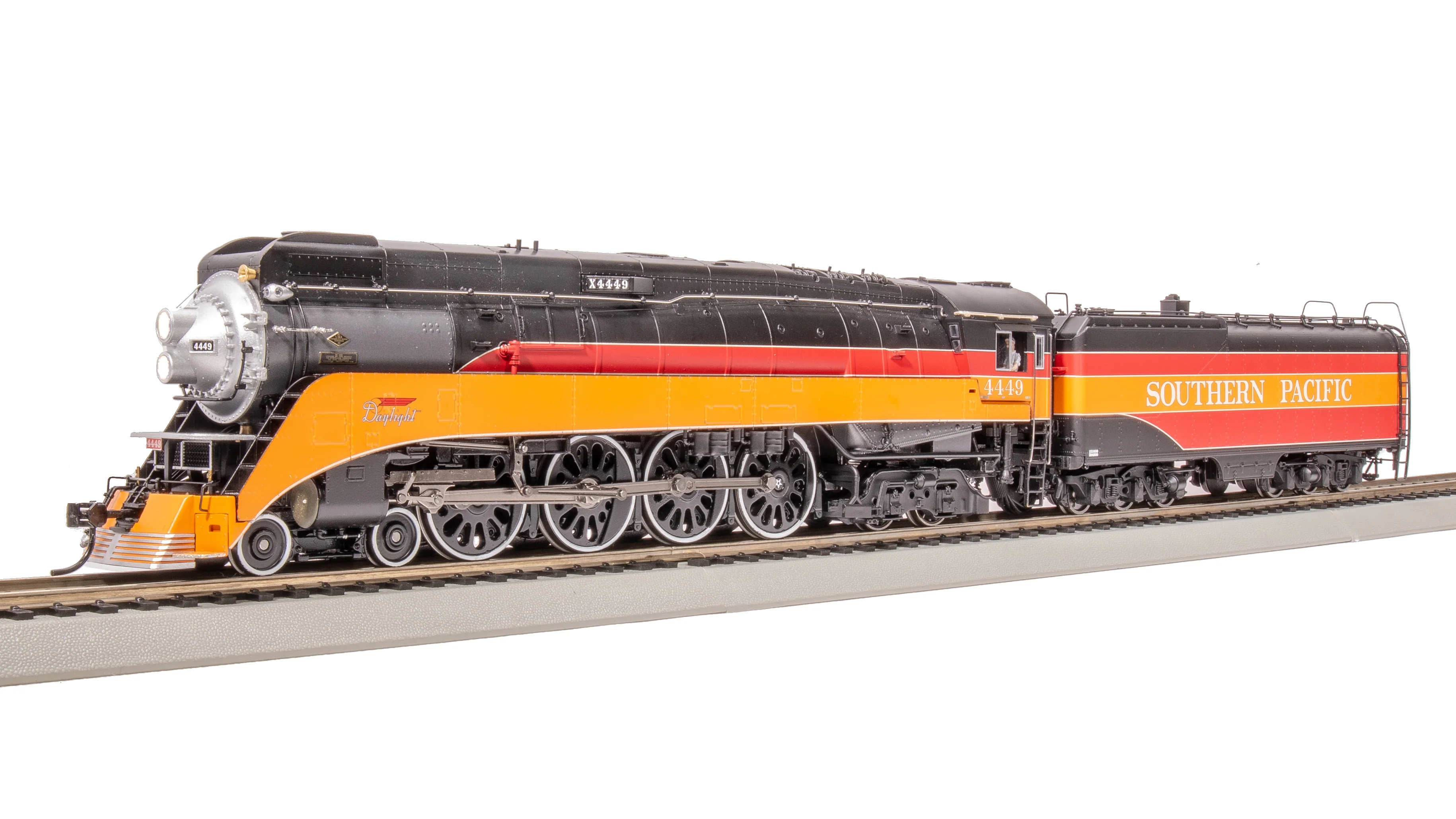 7611 Southern Pacific GS-4, #4449, 1981-2000 Excursion, Daylight Paint, Paragon4 Sound/DC/DCC, Smoke, HO - Image 5