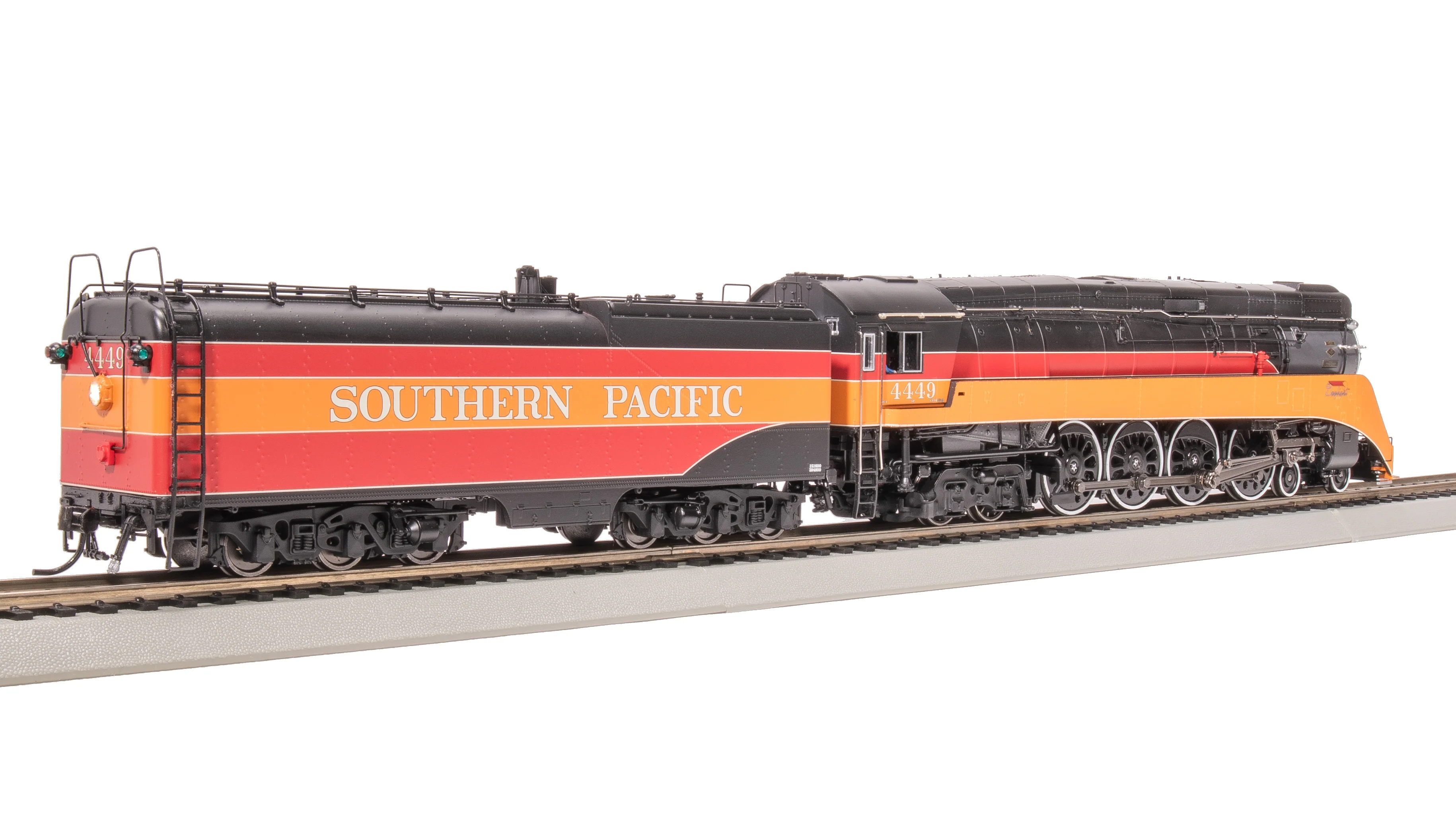 7611 Southern Pacific GS-4, #4449, 1981-2000 Excursion, Daylight Paint, Paragon4 Sound/DC/DCC, Smoke, HO - Image 6