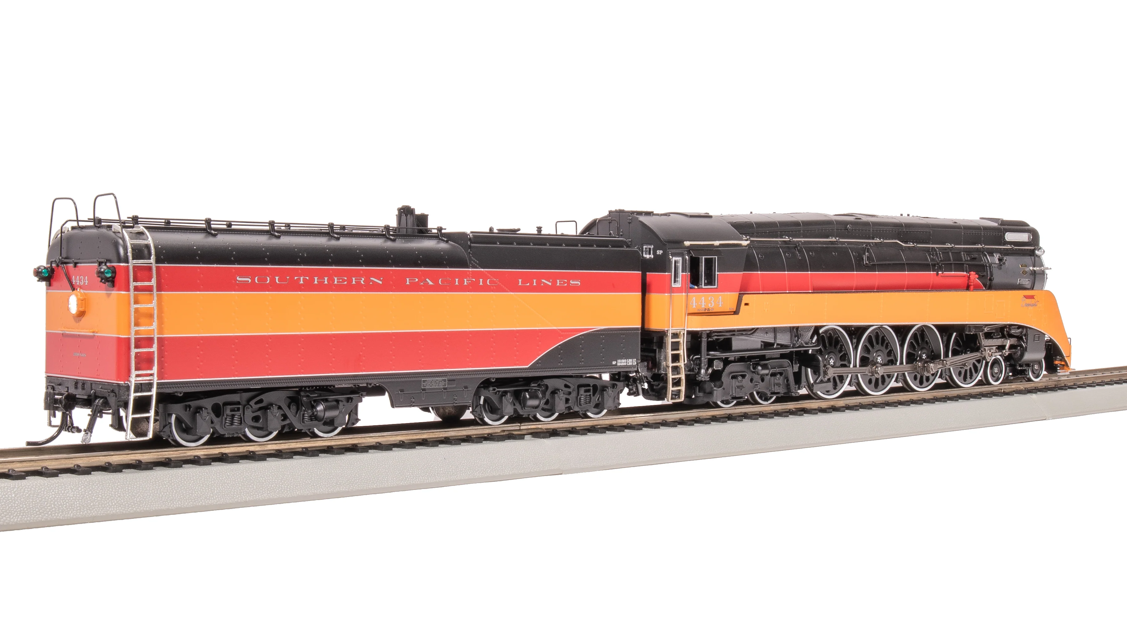 7614 Southern Pacific GS-4, #4436, In-Service, As-Delivered, Daylight Paint, Paragon4 Sound/DC/DCC, Smoke, HO - Image 6