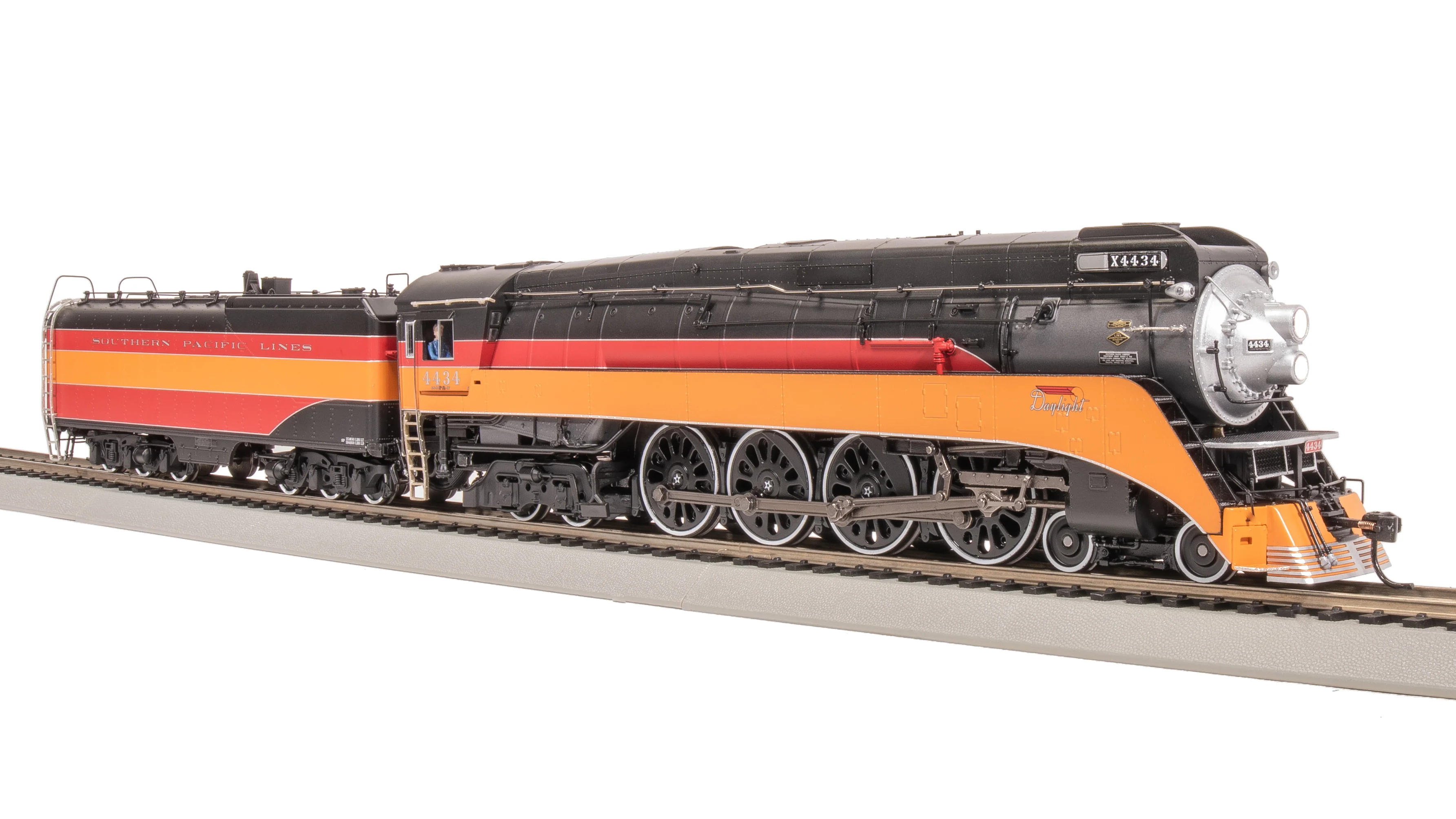 7614 Southern Pacific GS-4, #4436, In-Service, As-Delivered, Daylight Paint, Paragon4 Sound/DC/DCC, Smoke, HO - Image 7