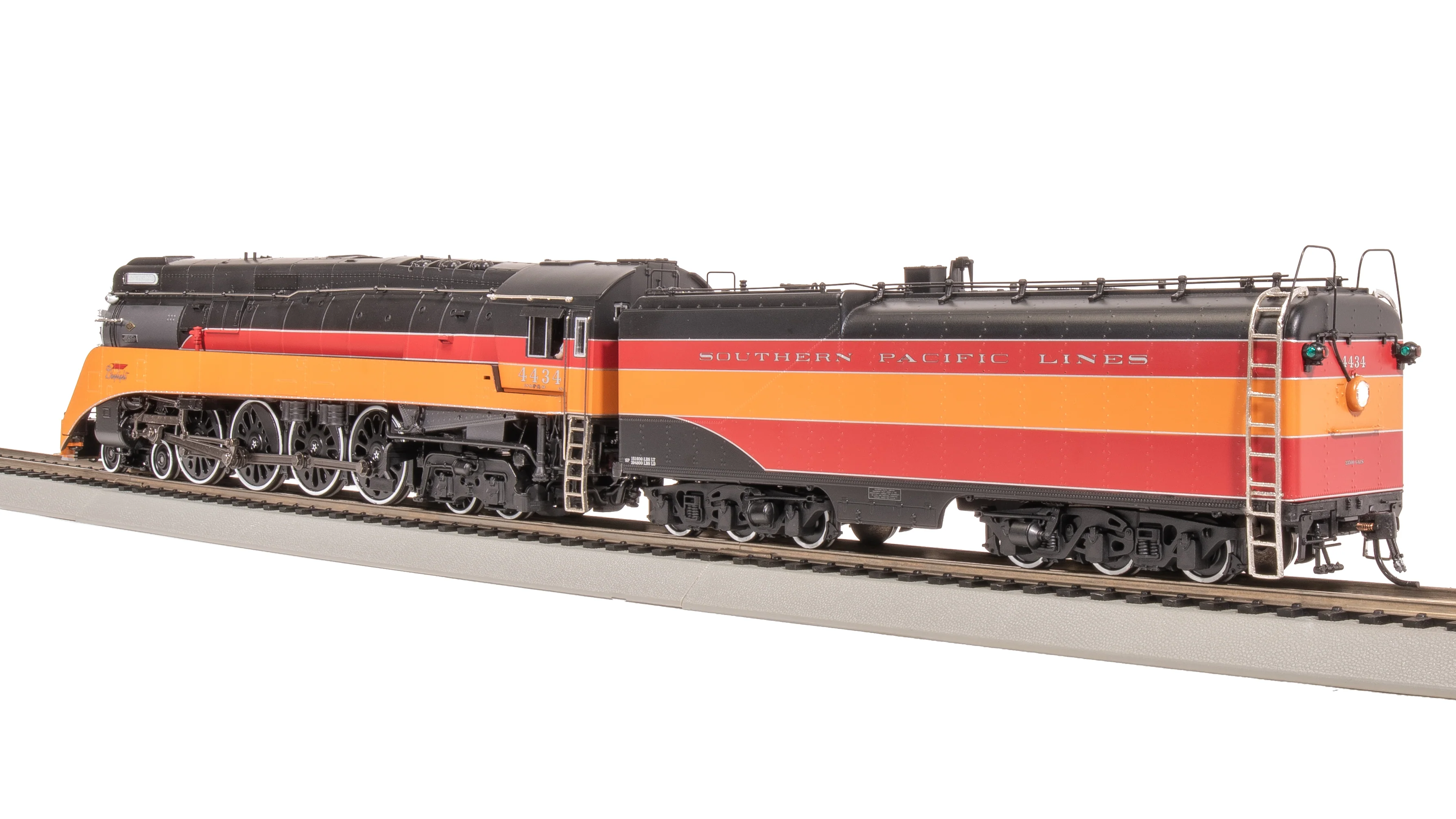 7614 Southern Pacific GS-4, #4436, In-Service, As-Delivered, Daylight Paint, Paragon4 Sound/DC/DCC, Smoke, HO - Image 8