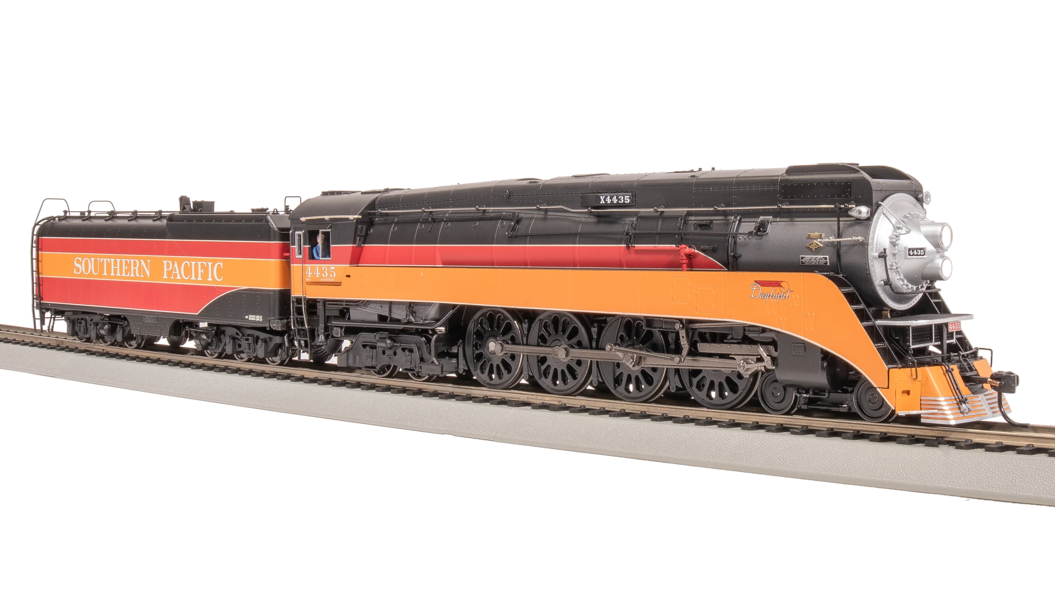 7617 Southern Pacific GS-4, #4444, In-Service, Post War, Daylight Paint, Paragon4 Sound/DC/DCC, Smoke, HO - Image 7