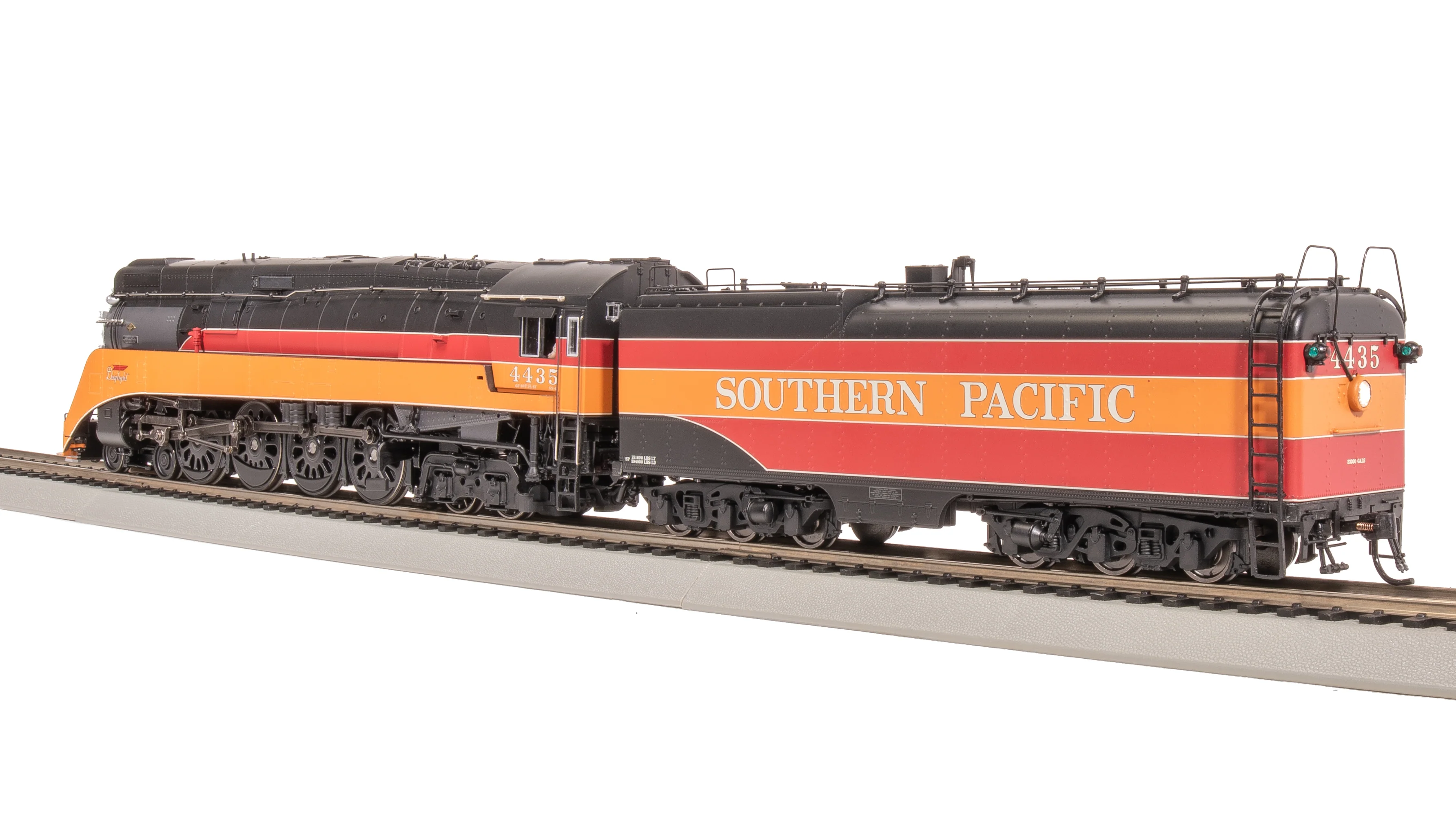 7617 Southern Pacific GS-4, #4444, In-Service, Post War, Daylight Paint, Paragon4 Sound/DC/DCC, Smoke, HO - Image 8