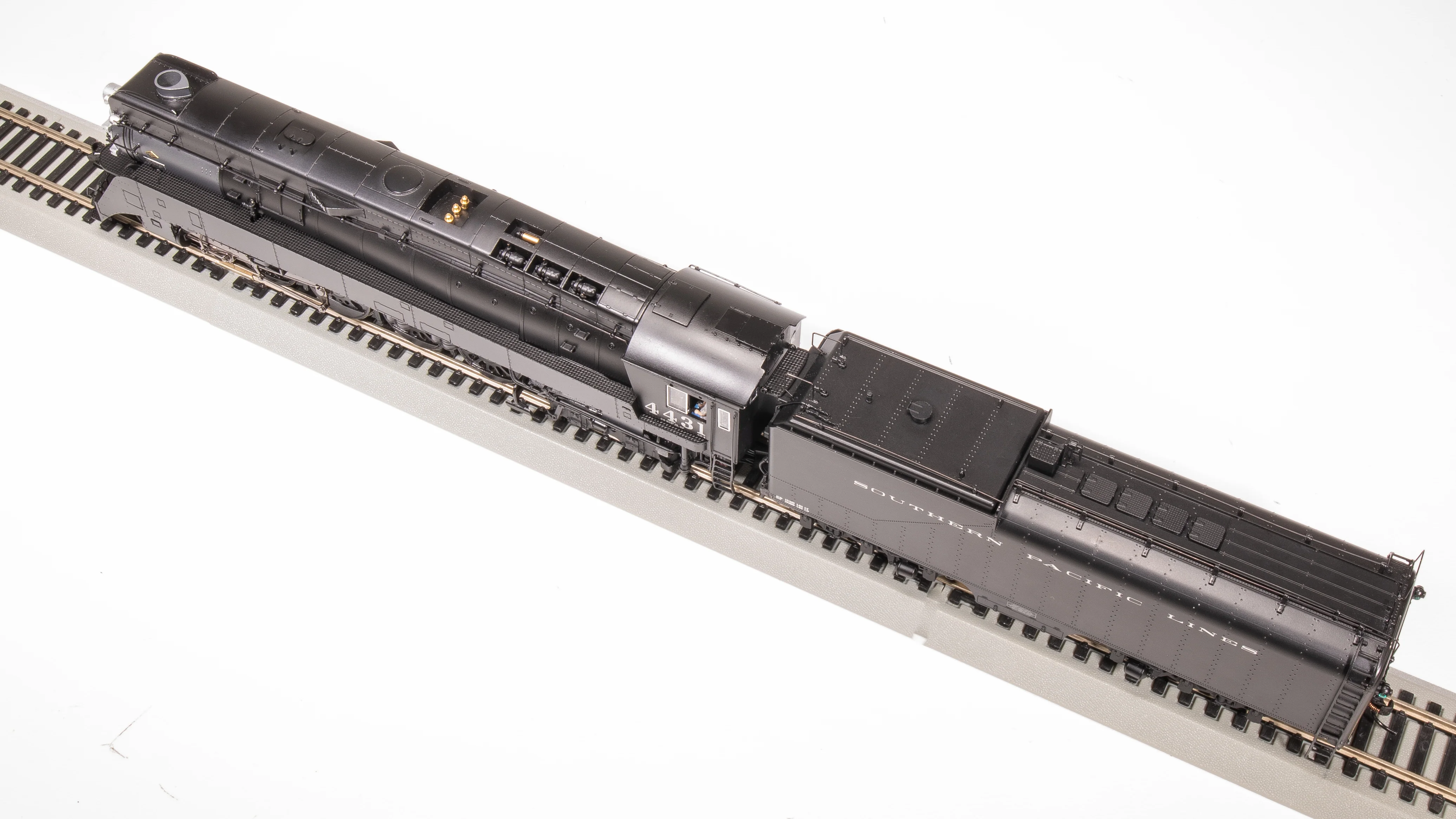 7619 Southern Pacific GS-4, #4431, In-Service, Black Paint, Paragon4 Sound/DC/DCC, Smoke, HO - Image 12