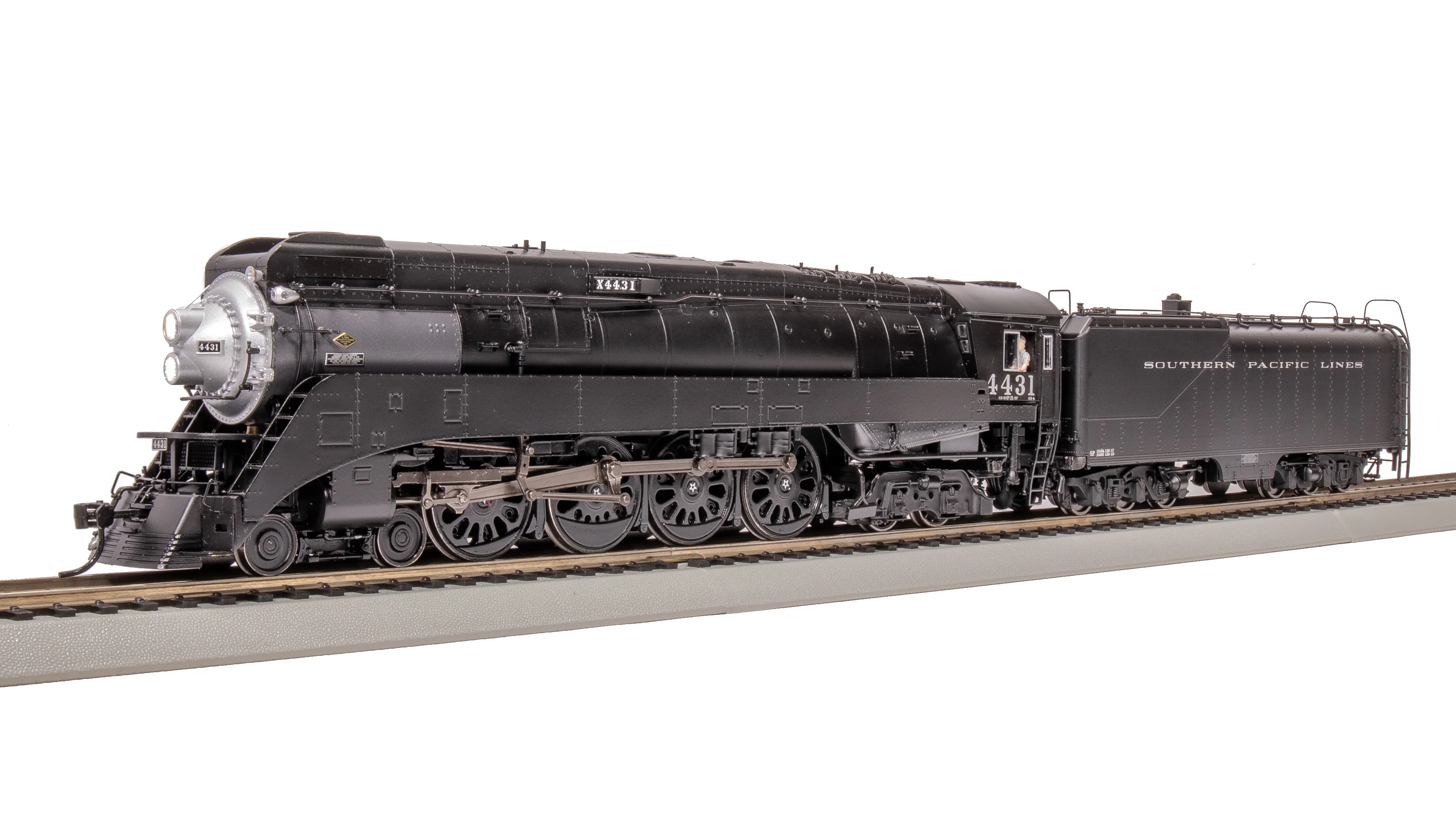 7619 Southern Pacific GS-4, #4431, In-Service, Black Paint, Paragon4 Sound/DC/DCC, Smoke, HO - Image 5