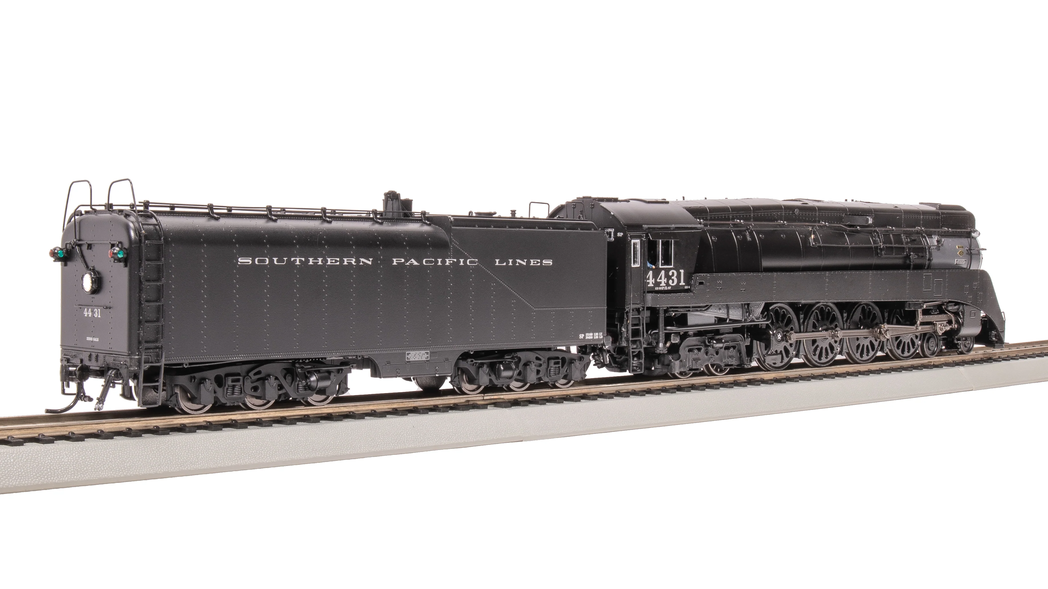 7620 Southern Pacific GS-4, #4438, In-Service, Black Paint, Paragon4 Sound/DC/DCC, Smoke, HO - Image 6