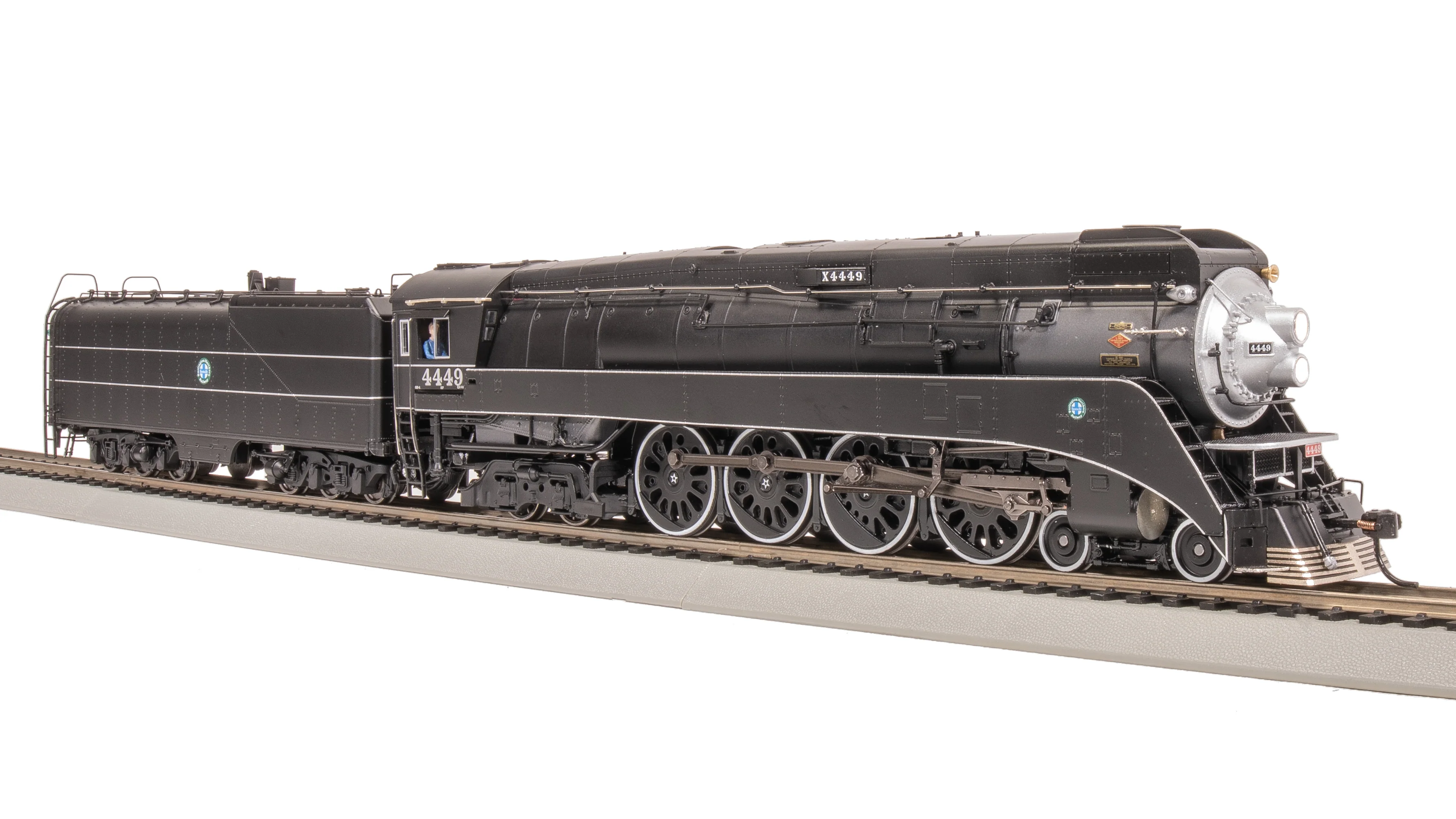 7621 Southern Pacific GS-4, #4449, BNSF Excursion, Black, Paragon4 Sound/DC/DCC, Smoke, HO - Image 7