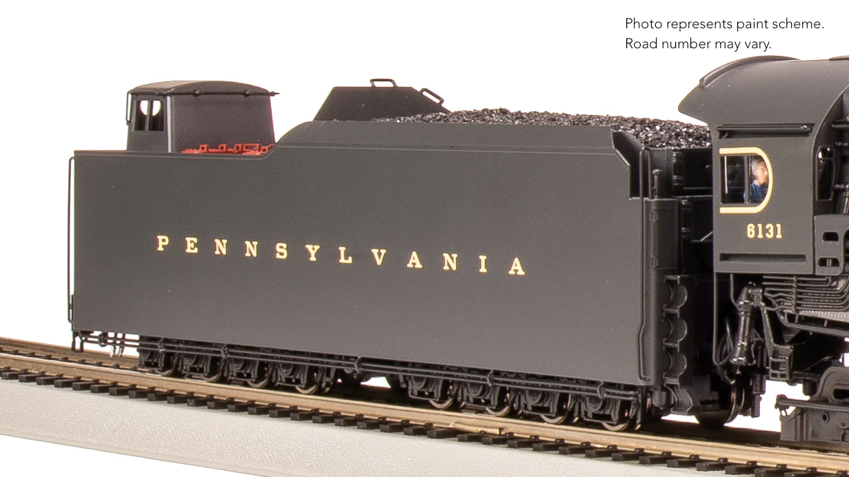 7800 PRR Q2 Duplex, 4-4-6-4, #6131, Prototype Version, 18,000 gallon tender, Paragon4 Sound/DC/DCC, Smoke, HO - Image 19
