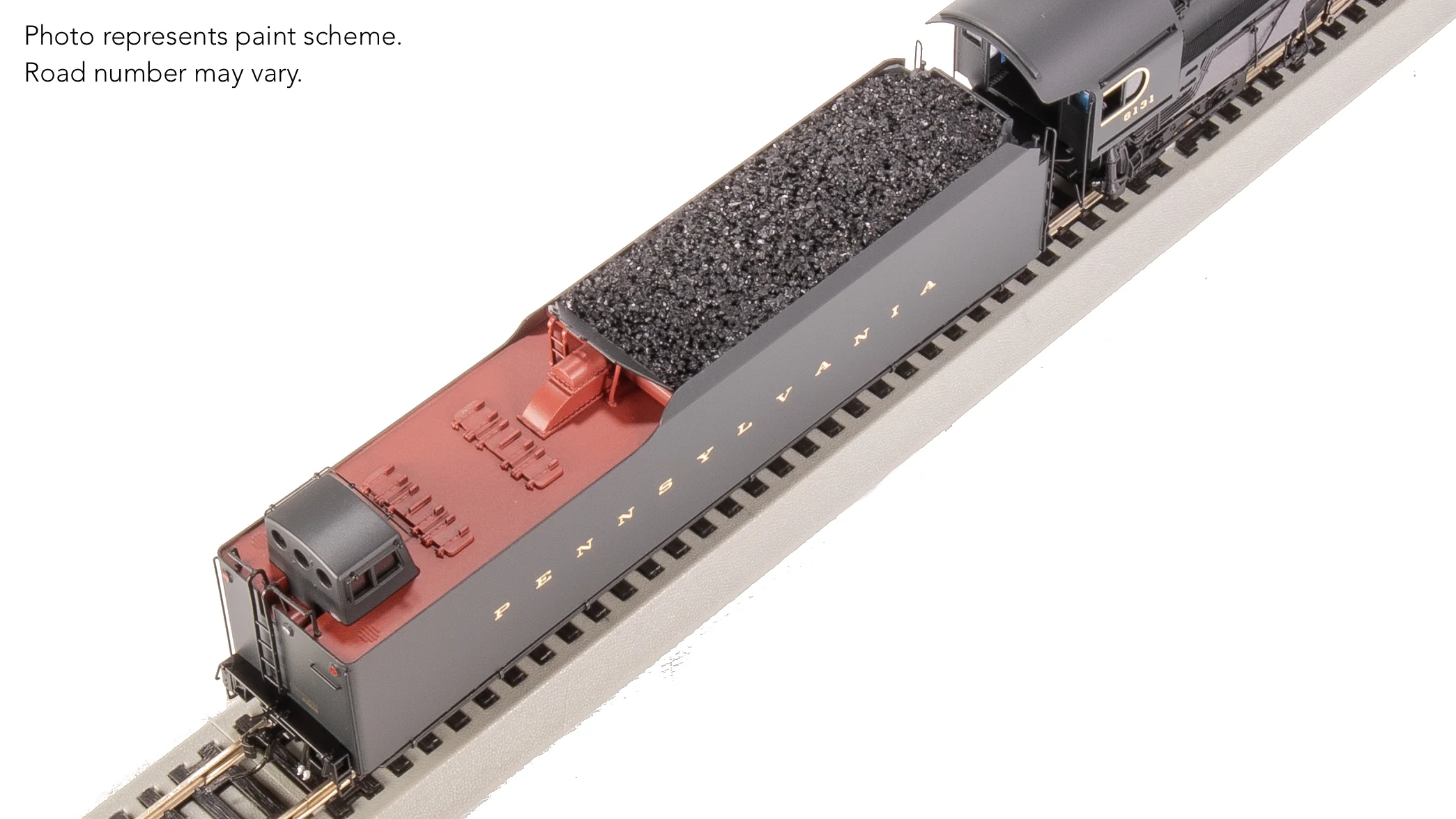 7800 PRR Q2 Duplex, 4-4-6-4, #6131, Prototype Version, 18,000 gallon tender, Paragon4 Sound/DC/DCC, Smoke, HO - Image 33