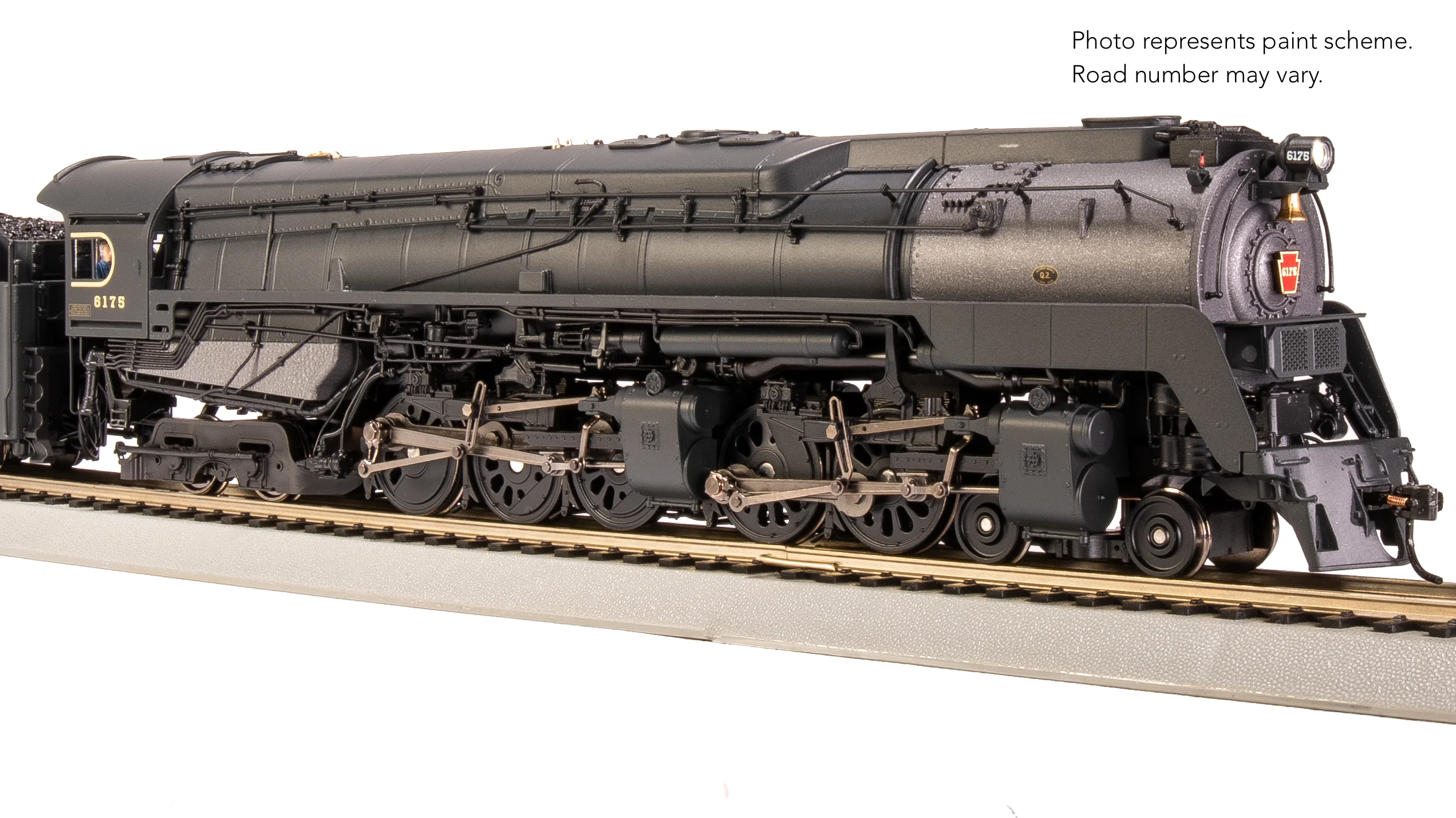 7801 PRR Q2 Duplex, 4-4-6-4, #6175, Production Version, 18,000 gallon tender, Paragon4 Sound/DC/DCC, Smoke, HO - Image 18