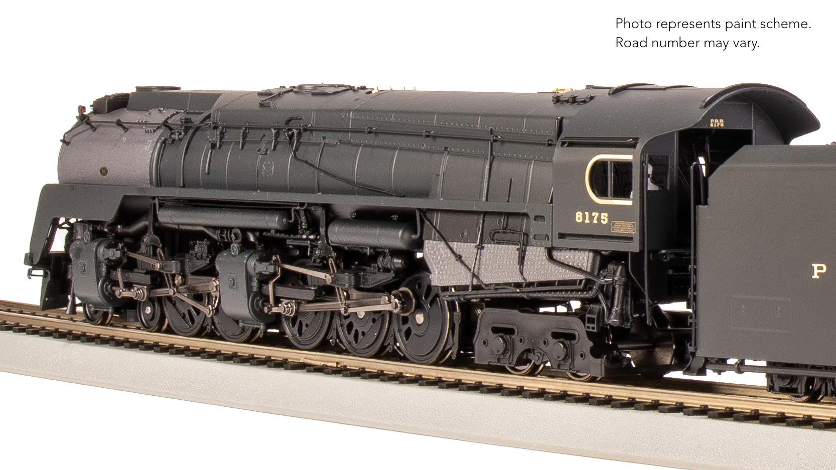7801 PRR Q2 Duplex, 4-4-6-4, #6175, Production Version, 18,000 gallon tender, Paragon4 Sound/DC/DCC, Smoke, HO - Image 22