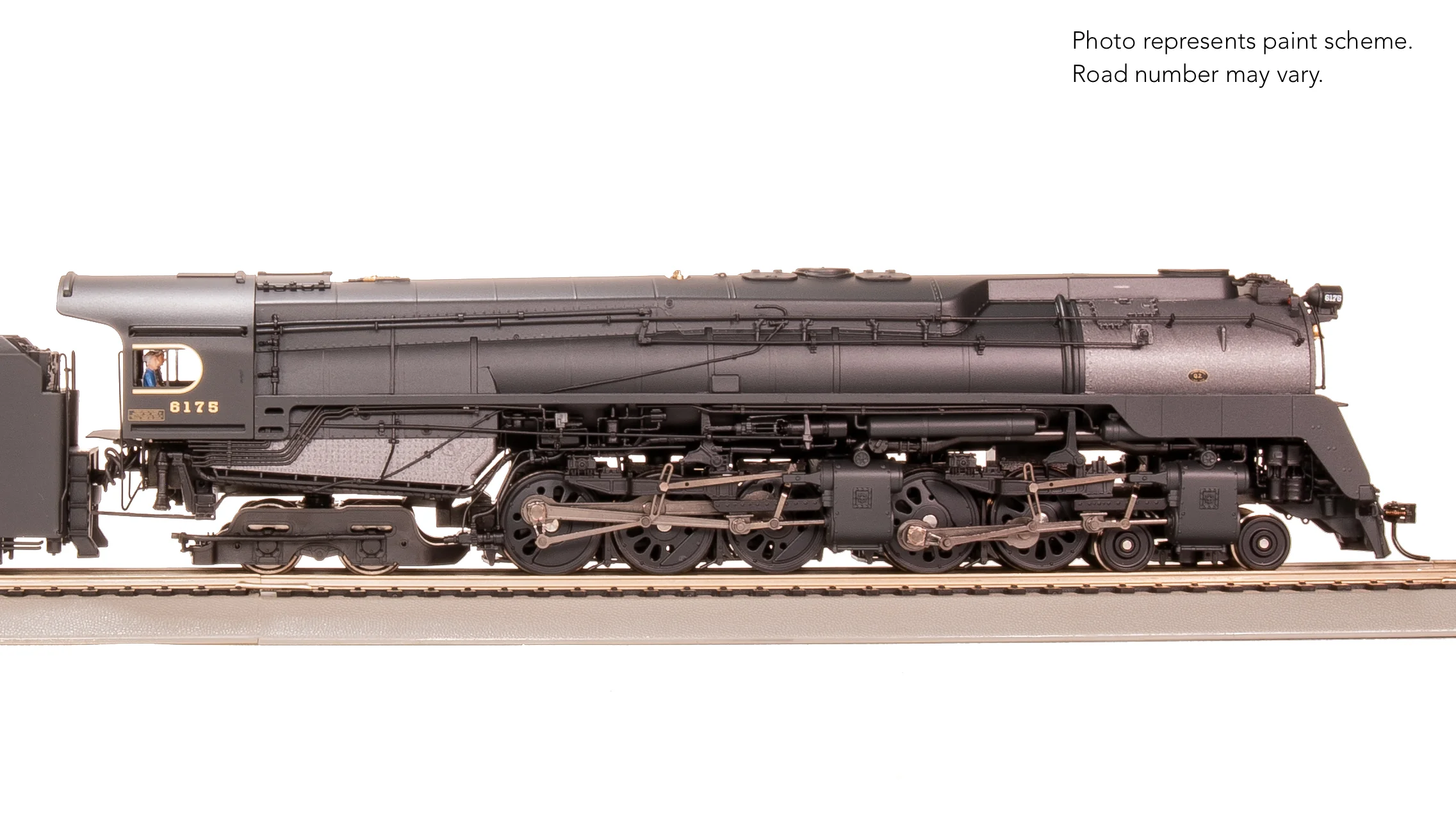 7801 PRR Q2 Duplex, 4-4-6-4, #6175, Production Version, 18,000 gallon tender, Paragon4 Sound/DC/DCC, Smoke, HO - Image 5