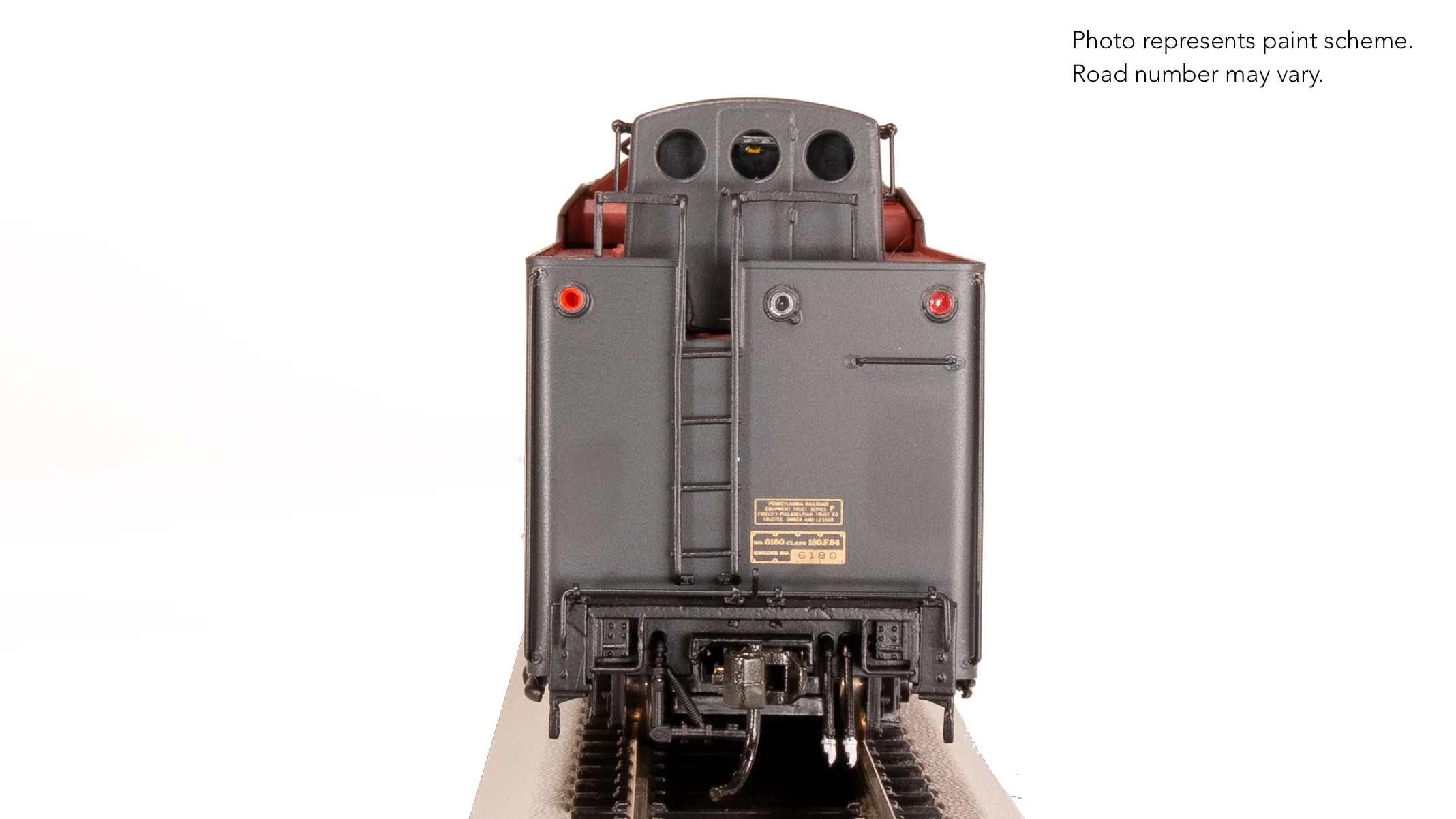 7802 PRR Q2 Duplex, 4-4-6-4, #6180, Production Version, 18,000 gallon tender, Paragon4 Sound/DC/DCC, Smoke, HO - Image 16