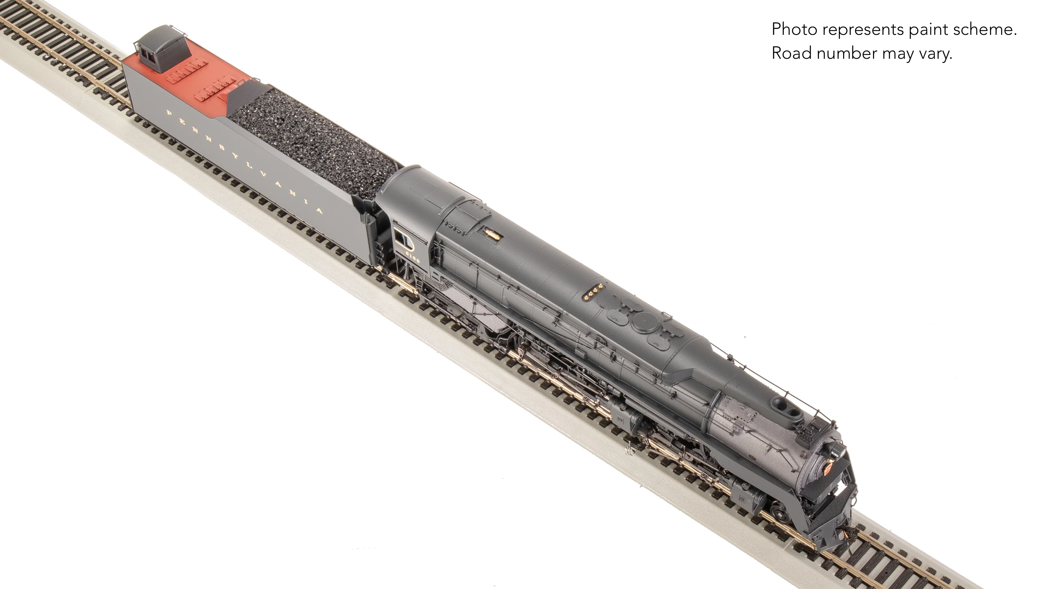 7802 PRR Q2 Duplex, 4-4-6-4, #6180, Production Version, 18,000 gallon tender, Paragon4 Sound/DC/DCC, Smoke, HO - Image 23