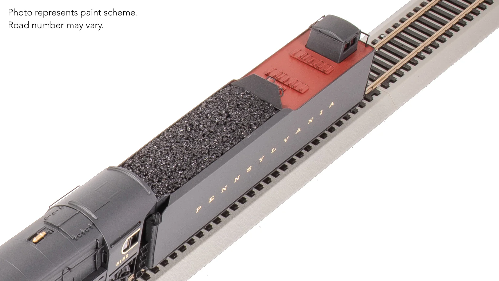 7802 PRR Q2 Duplex, 4-4-6-4, #6180, Production Version, 18,000 gallon tender, Paragon4 Sound/DC/DCC, Smoke, HO - Image 31