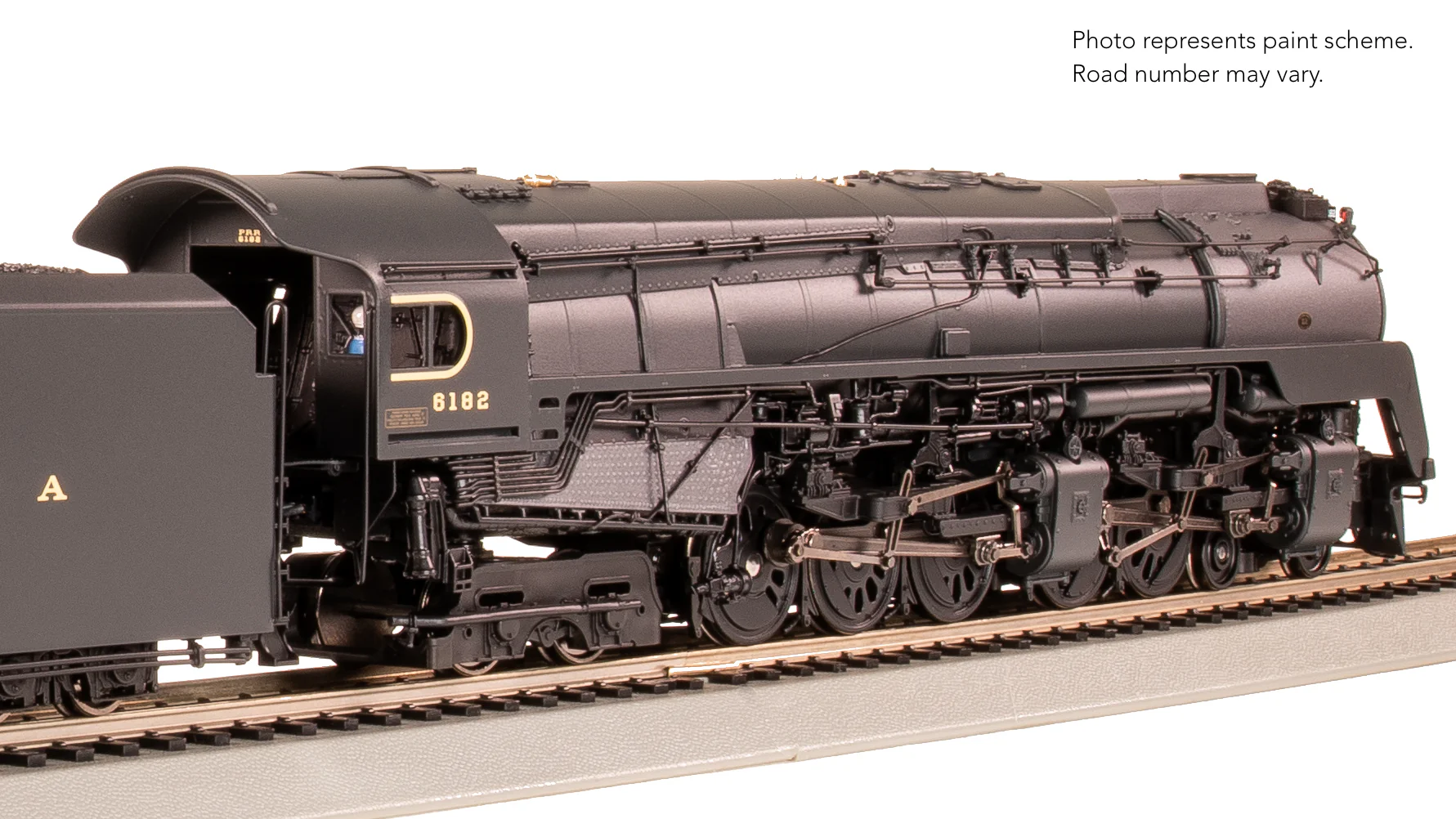 7803 PRR Q2 Duplex, 4-4-6-4, #6182, Production Version, 18,000 gallon tender, Paragon4 Sound/DC/DCC, Smoke, HO - Image 12