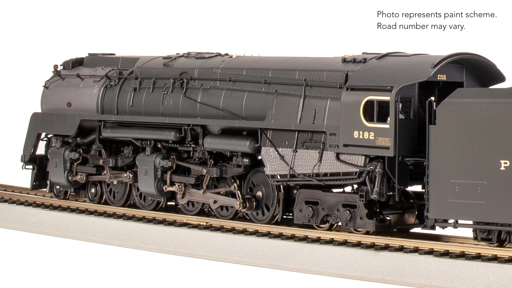 7803 PRR Q2 Duplex, 4-4-6-4, #6182, Production Version, 18,000 gallon tender, Paragon4 Sound/DC/DCC, Smoke, HO - Image 22