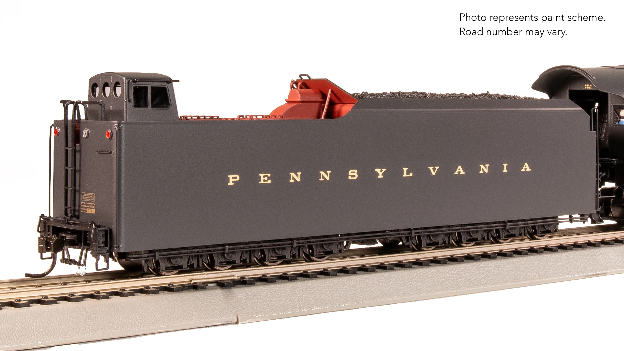 7804 PRR Q2 Duplex, 4-4-6-4, #6191, Production Version, 18,000 gallon tender, Paragon4 Sound/DC/DCC, Smoke, HO - Image 11