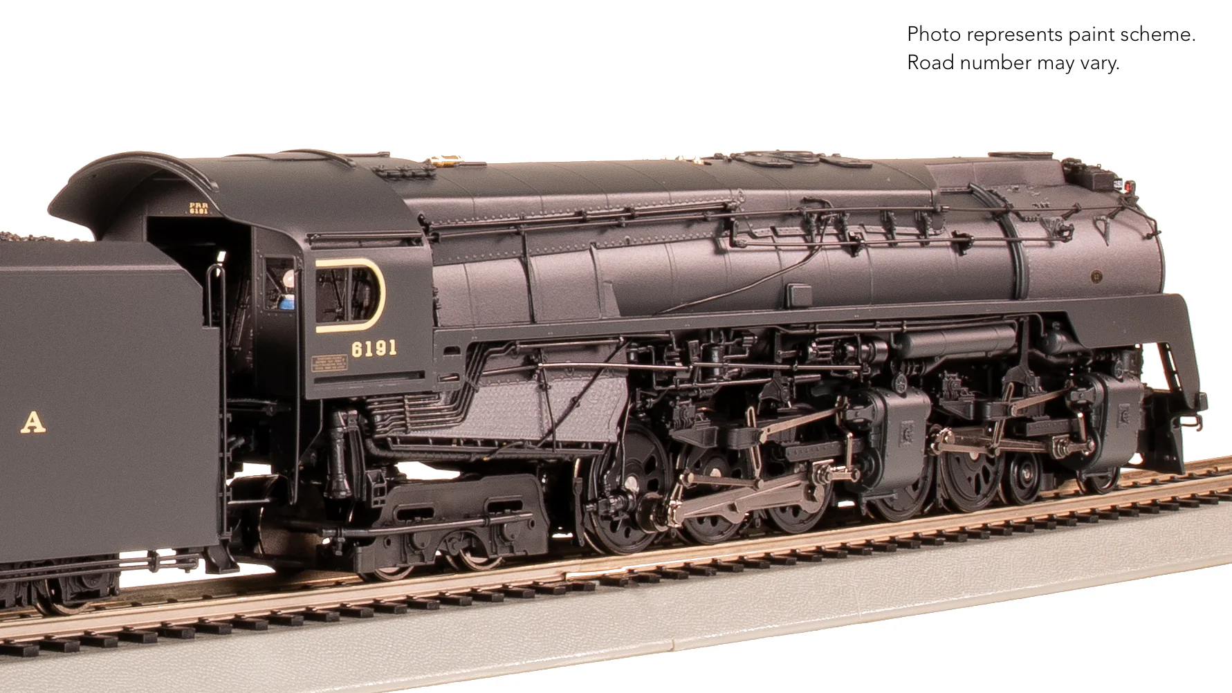 7804 PRR Q2 Duplex, 4-4-6-4, #6191, Production Version, 18,000 gallon tender, Paragon4 Sound/DC/DCC, Smoke, HO - Image 12