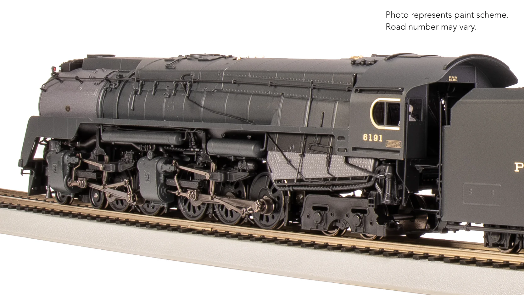 7804 PRR Q2 Duplex, 4-4-6-4, #6191, Production Version, 18,000 gallon tender, Paragon4 Sound/DC/DCC, Smoke, HO - Image 22