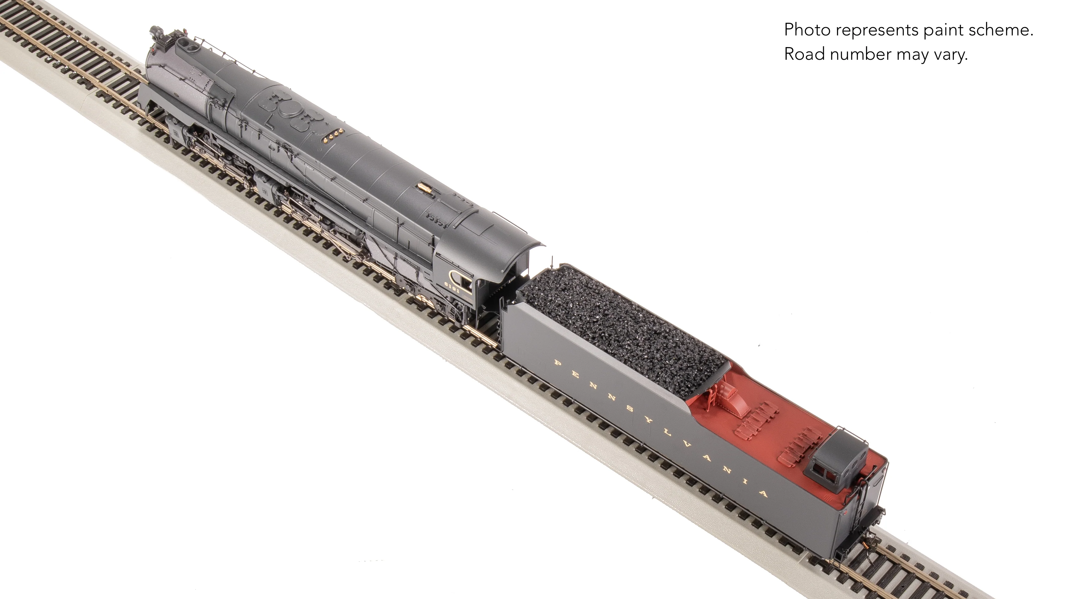 7804 PRR Q2 Duplex, 4-4-6-4, #6191, Production Version, 18,000 gallon tender, Paragon4 Sound/DC/DCC, Smoke, HO - Image 26