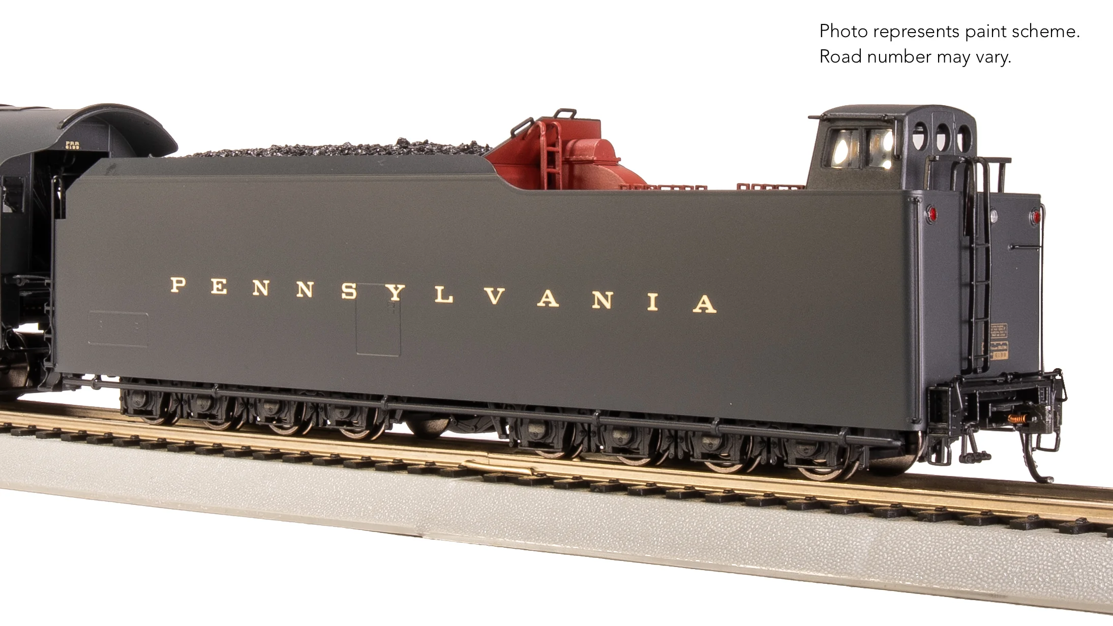7805 PRR Q2 Duplex, 4-4-6-4, #6199, Production Version, 18,000 gallon tender, Paragon4 Sound/DC/DCC, Smoke, HO - Image 21