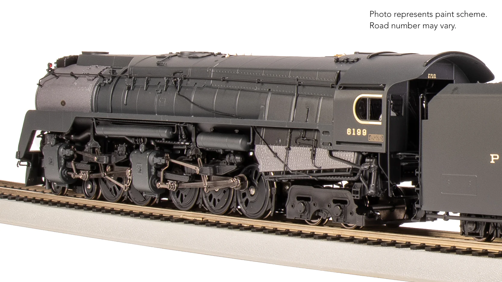 7805 PRR Q2 Duplex, 4-4-6-4, #6199, Production Version, 18,000 gallon tender, Paragon4 Sound/DC/DCC, Smoke, HO - Image 22