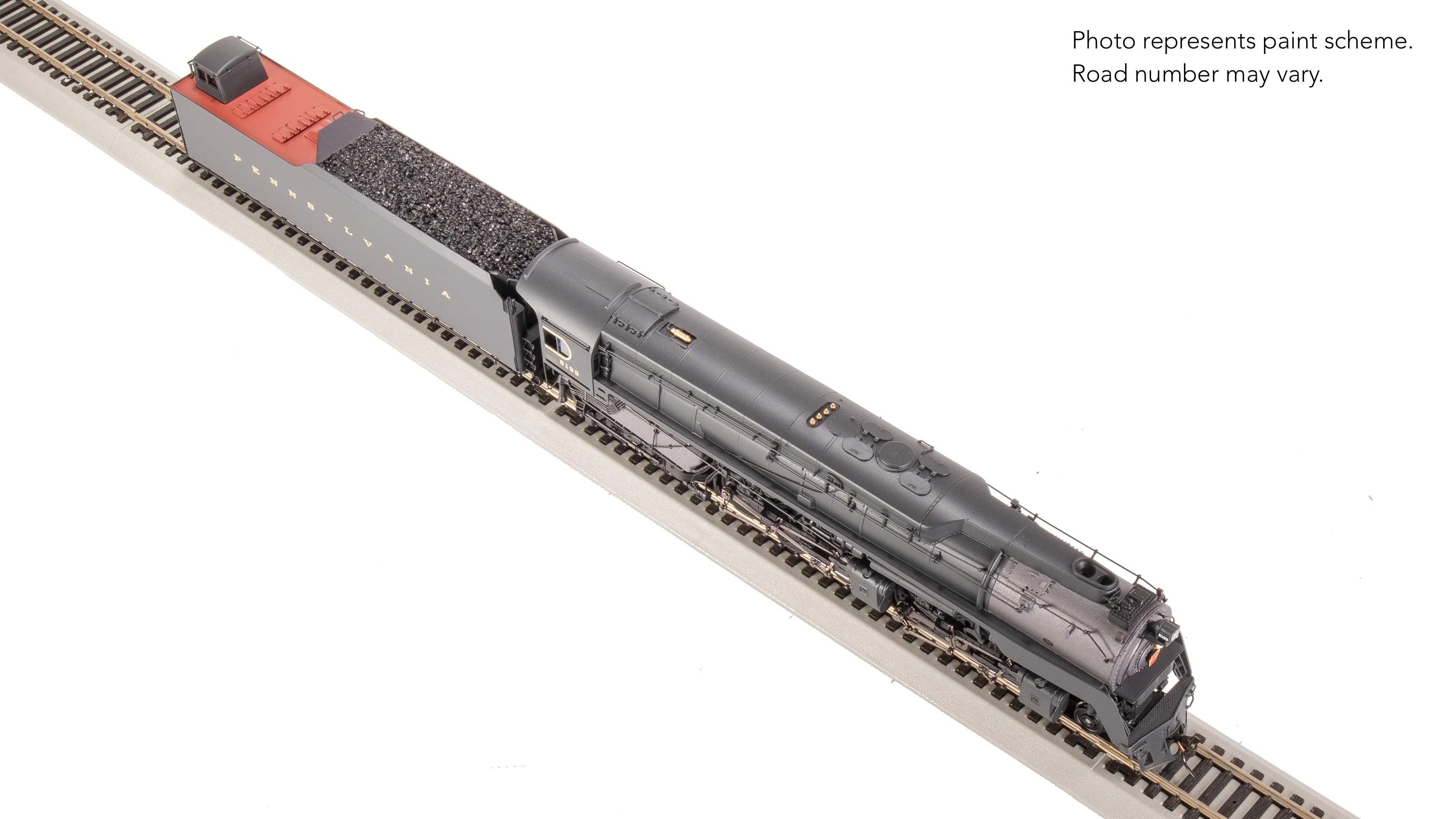 7805 PRR Q2 Duplex, 4-4-6-4, #6199, Production Version, 18,000 gallon tender, Paragon4 Sound/DC/DCC, Smoke, HO - Image 23